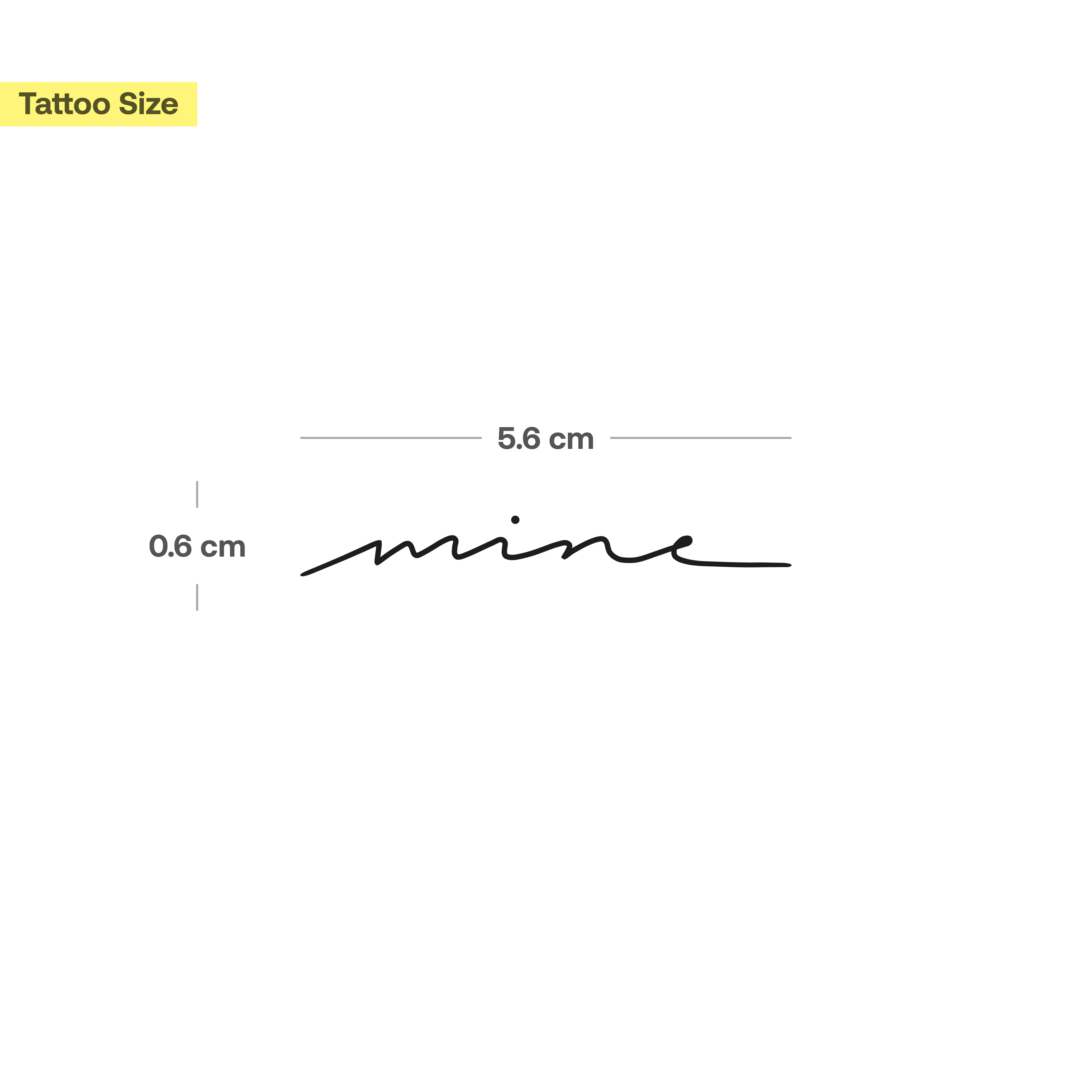 Tatouage Mine - Lot de 2 - Image 3