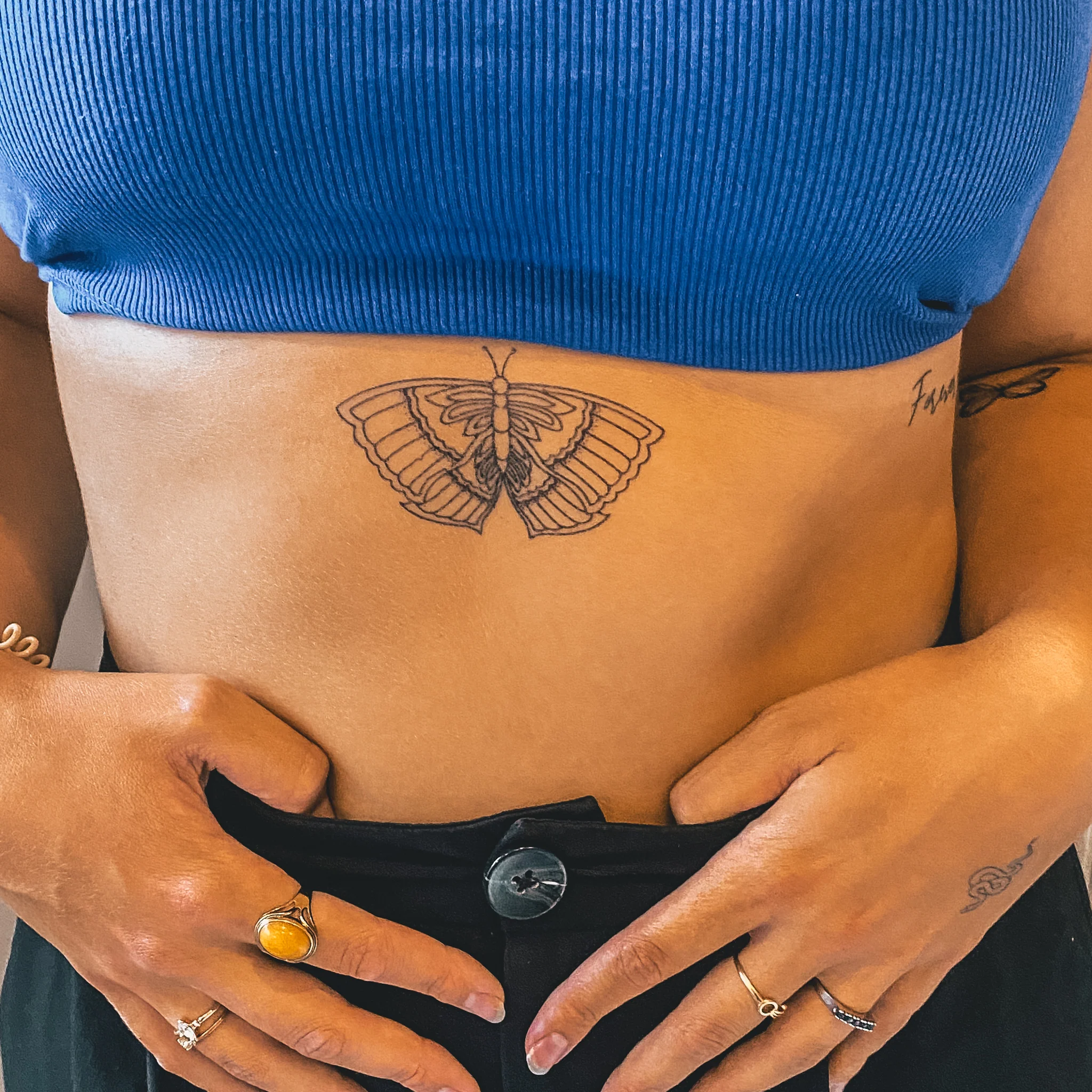 tatouage papillon