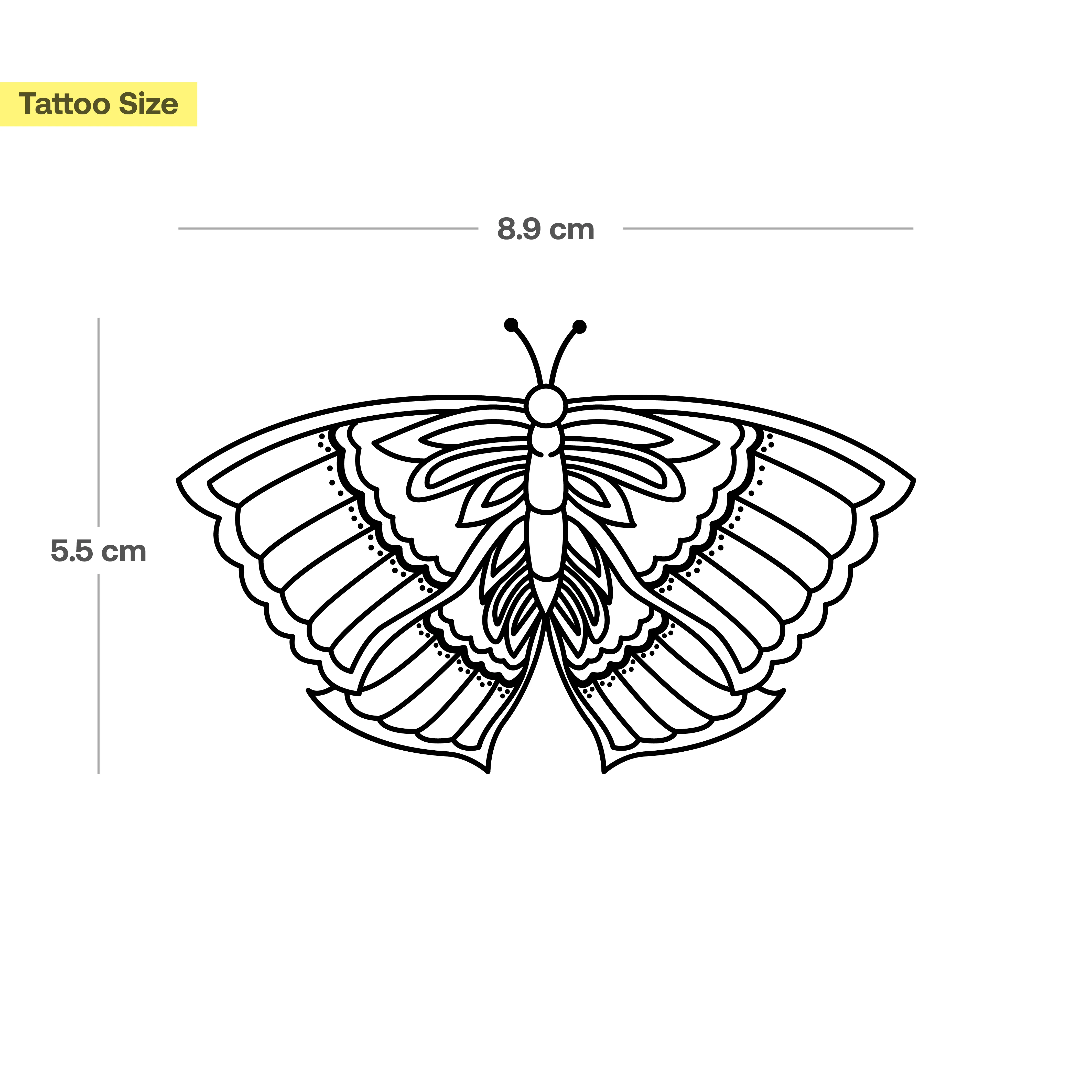 tatouage papillon - Image 2
