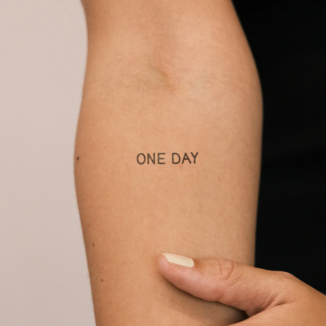 Tatouage one day