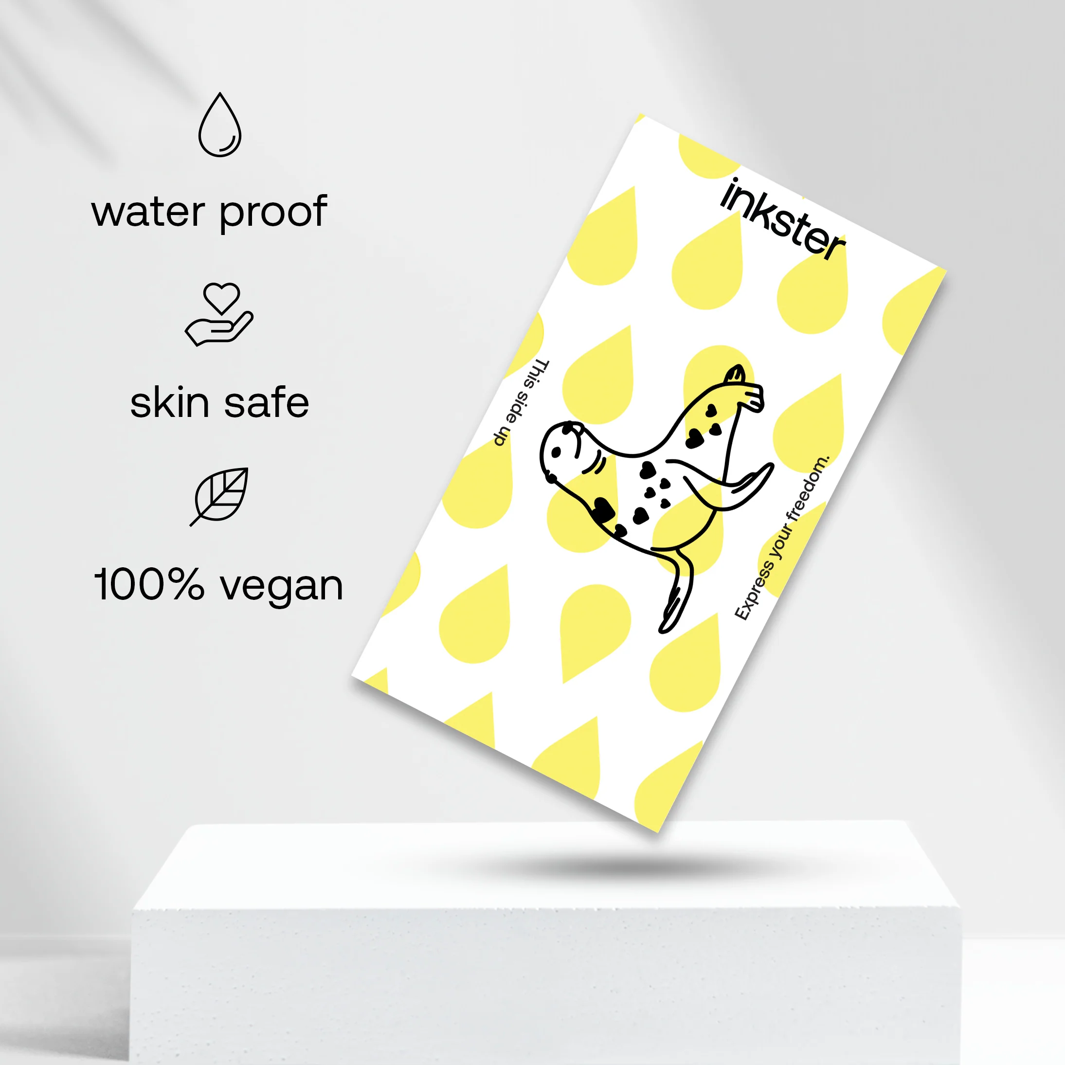 Tatouage Phoque avec coeur - Image 2