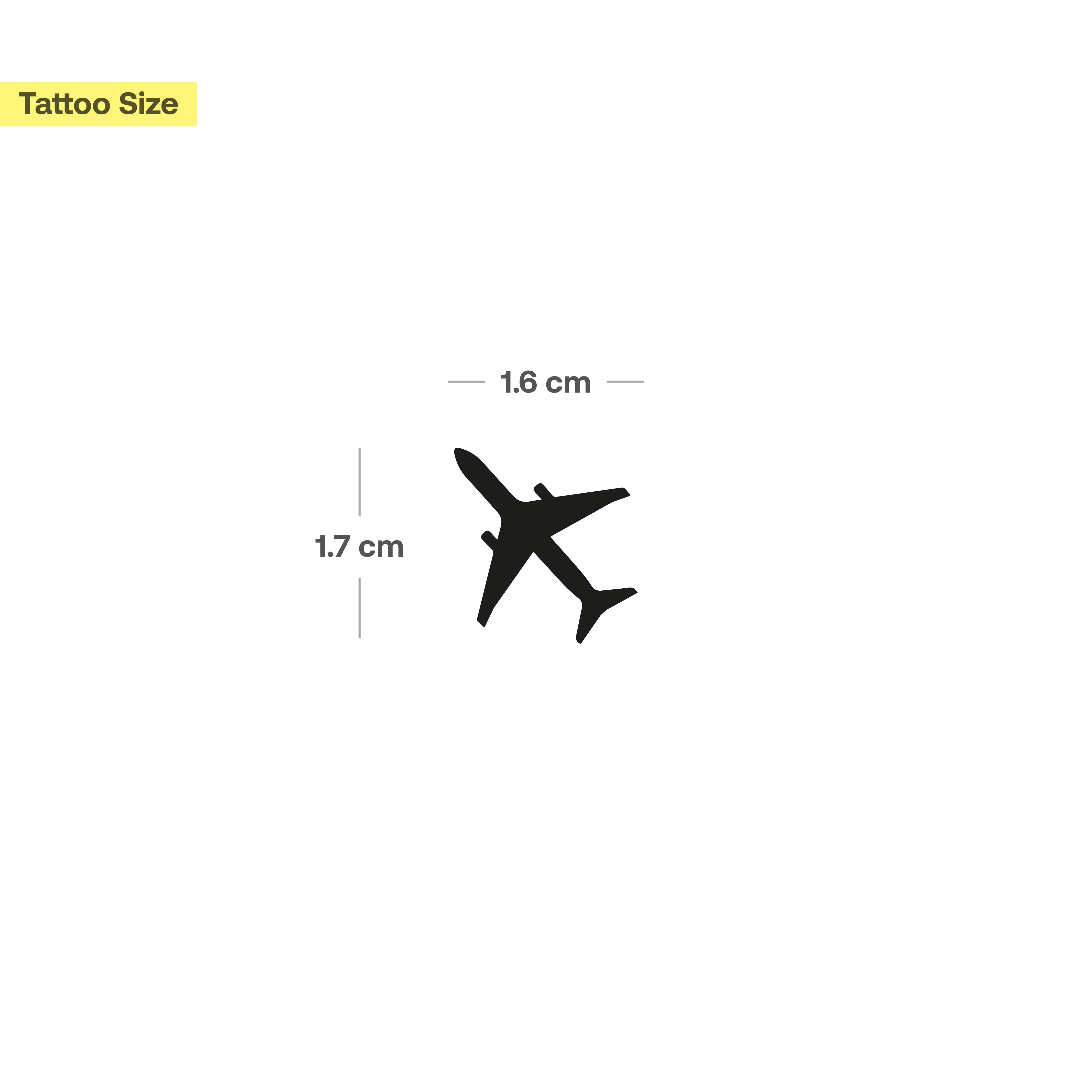 tatouage d'avion - Image 3