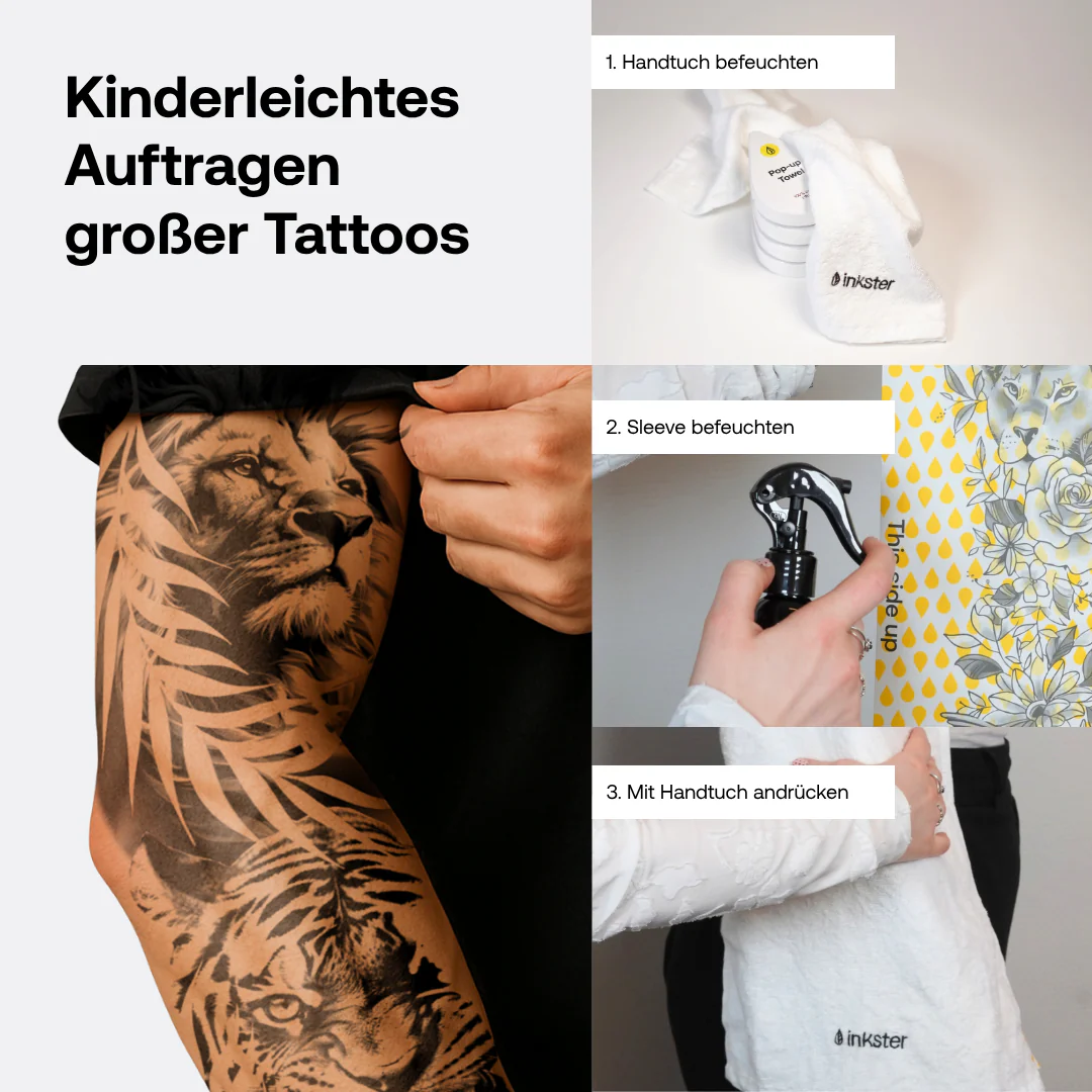 Serviette Pop-up pour grands tatouages & manchettes - Image 2