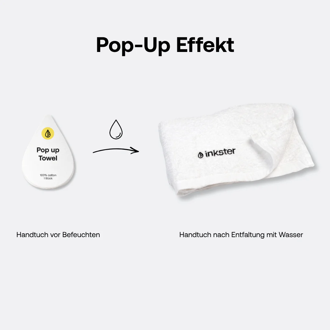 Serviette Pop-up pour grands tatouages & manchettes - Image 5