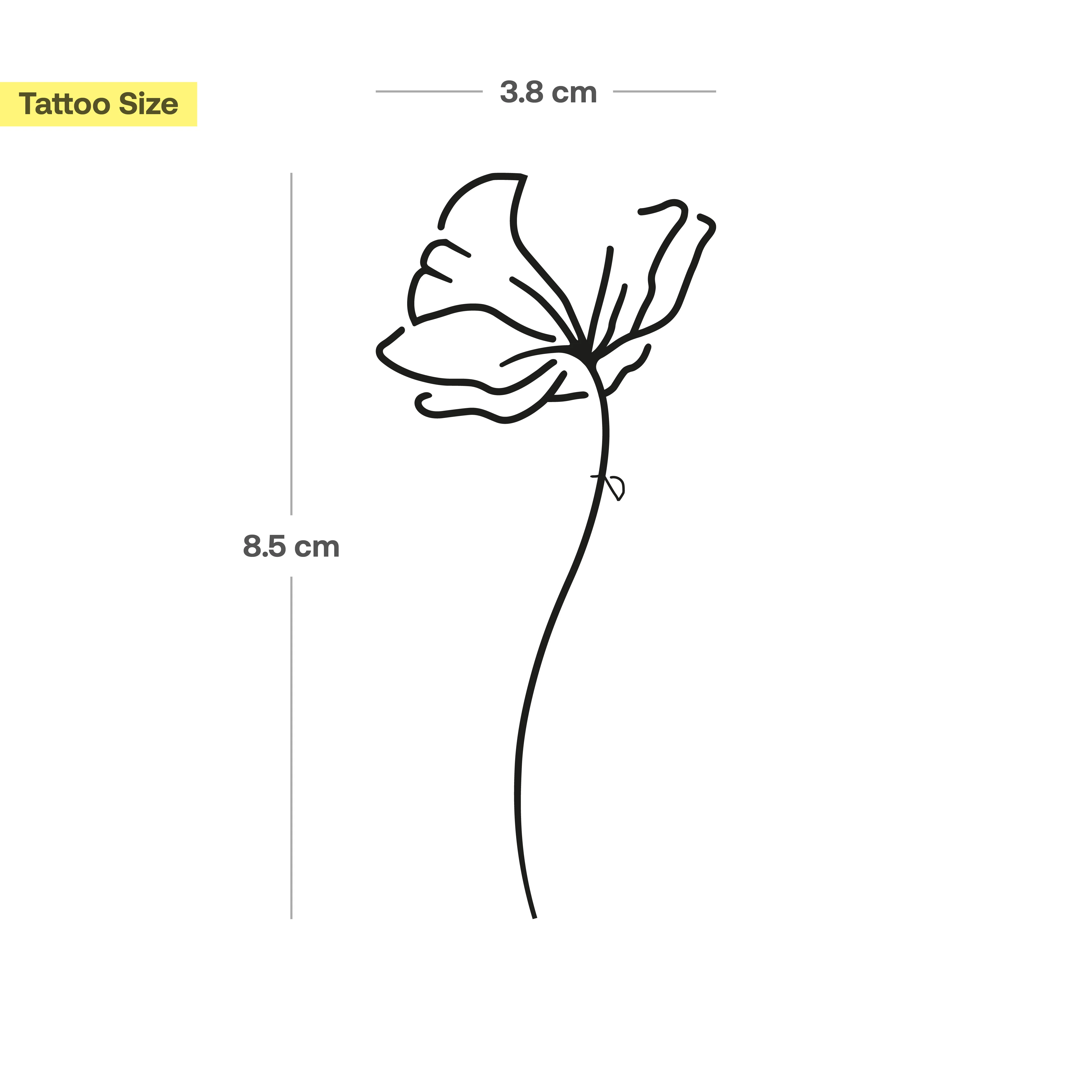 Tatouage De Coquelicot - Image 3