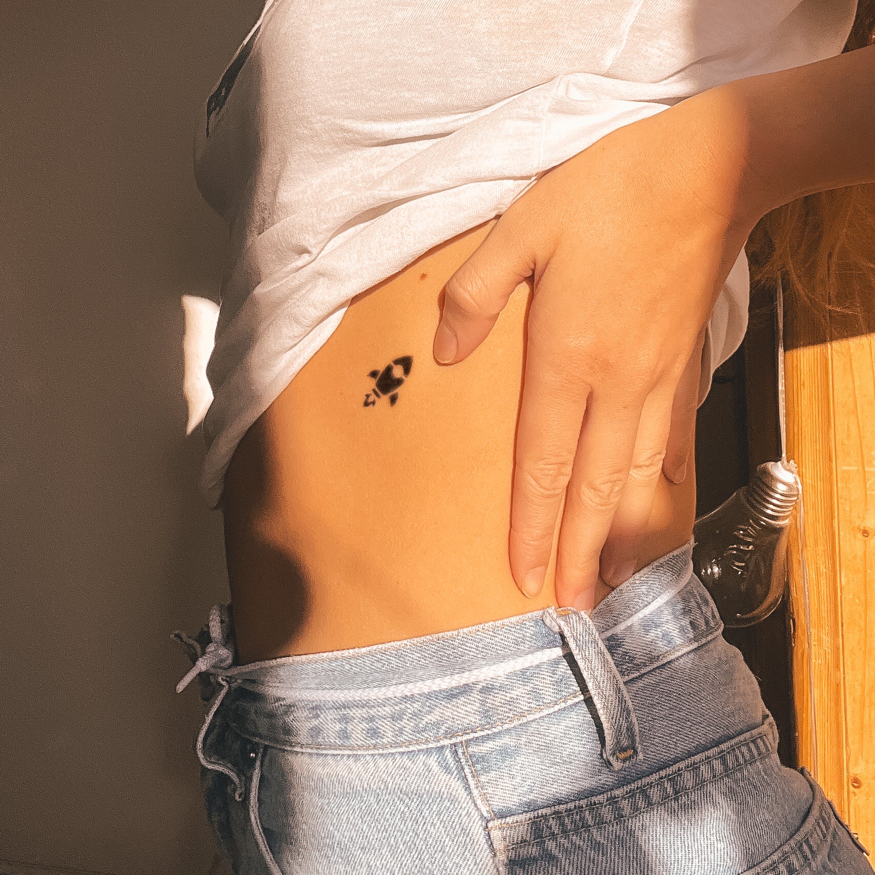 tatouage de fusée