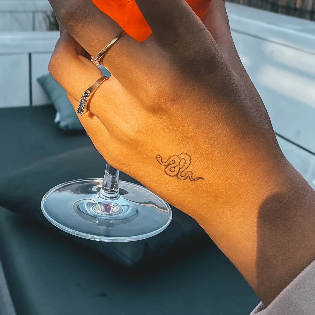 tatouage de serpent