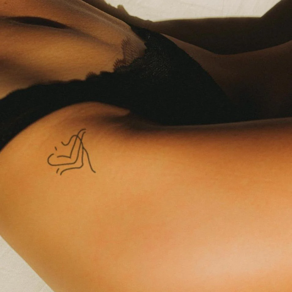 Tatouage d'amour de soi