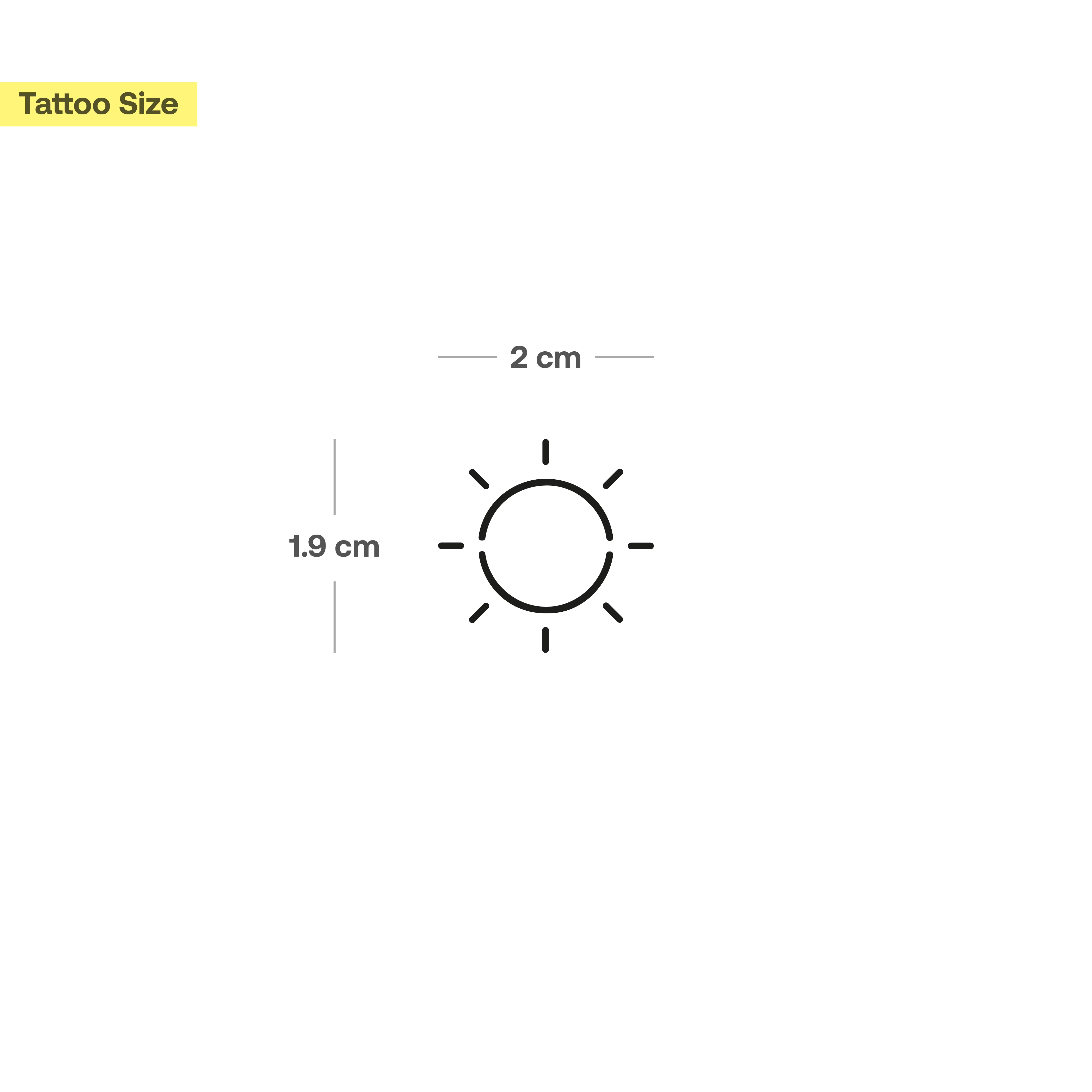 Tatouage soleil rond - Image 3