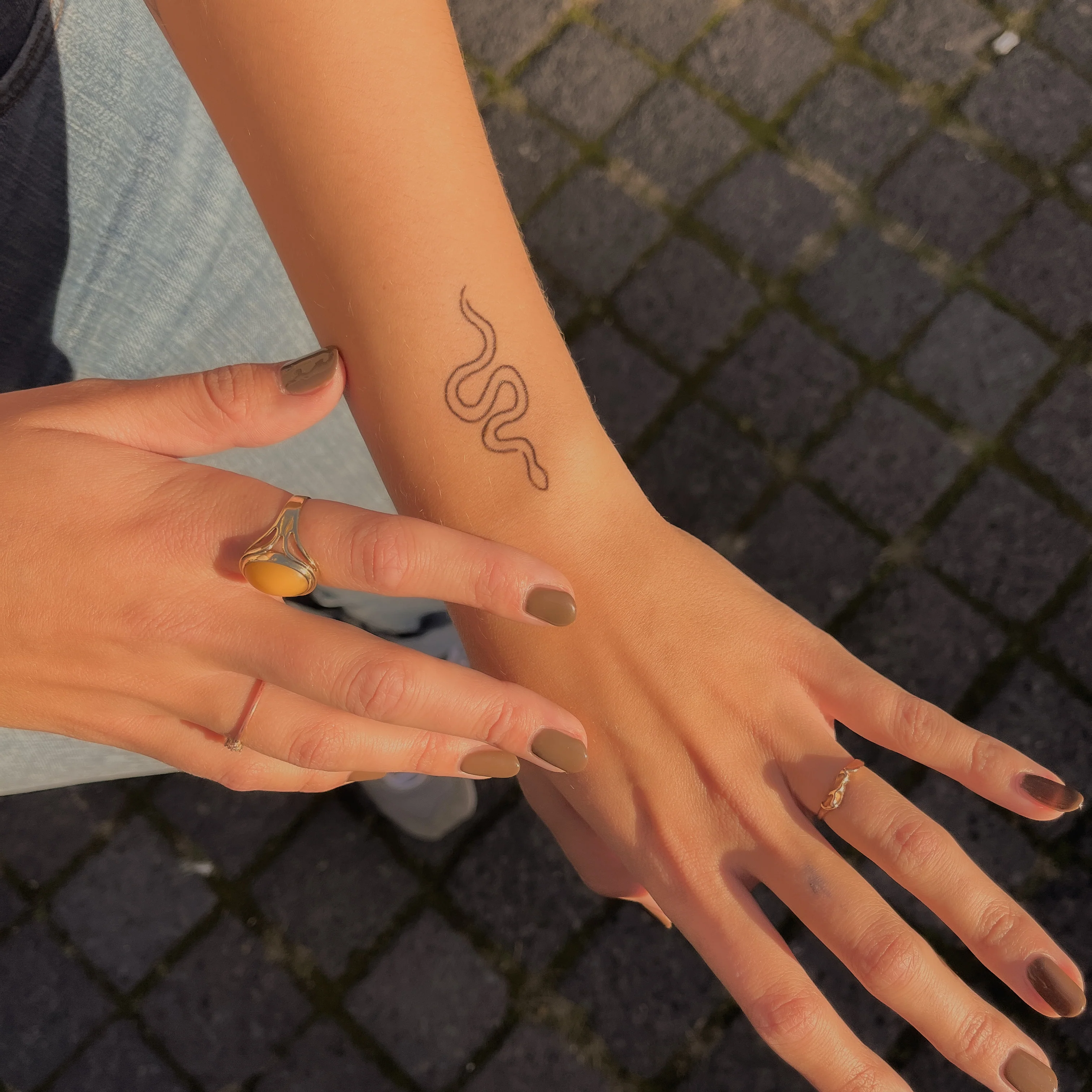 tatouage de serpent