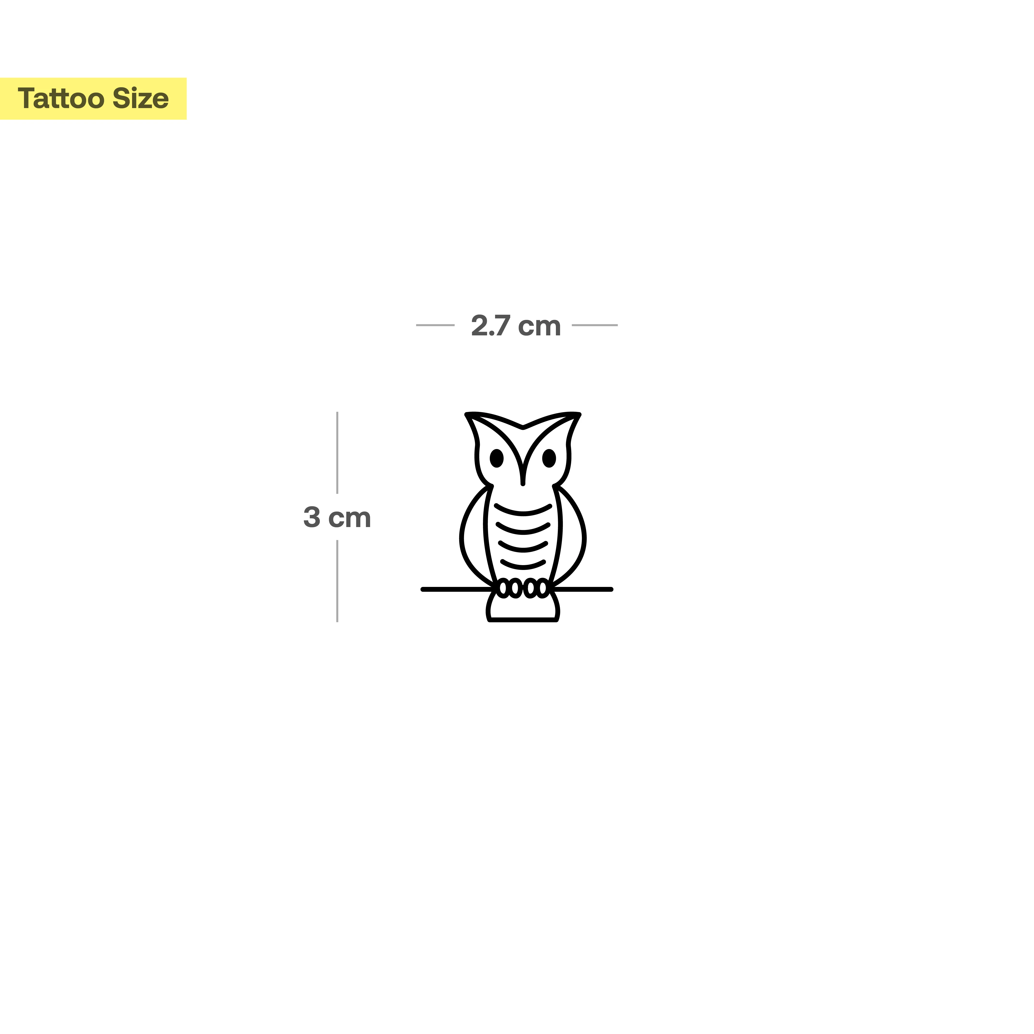 hibou assis - Image 3