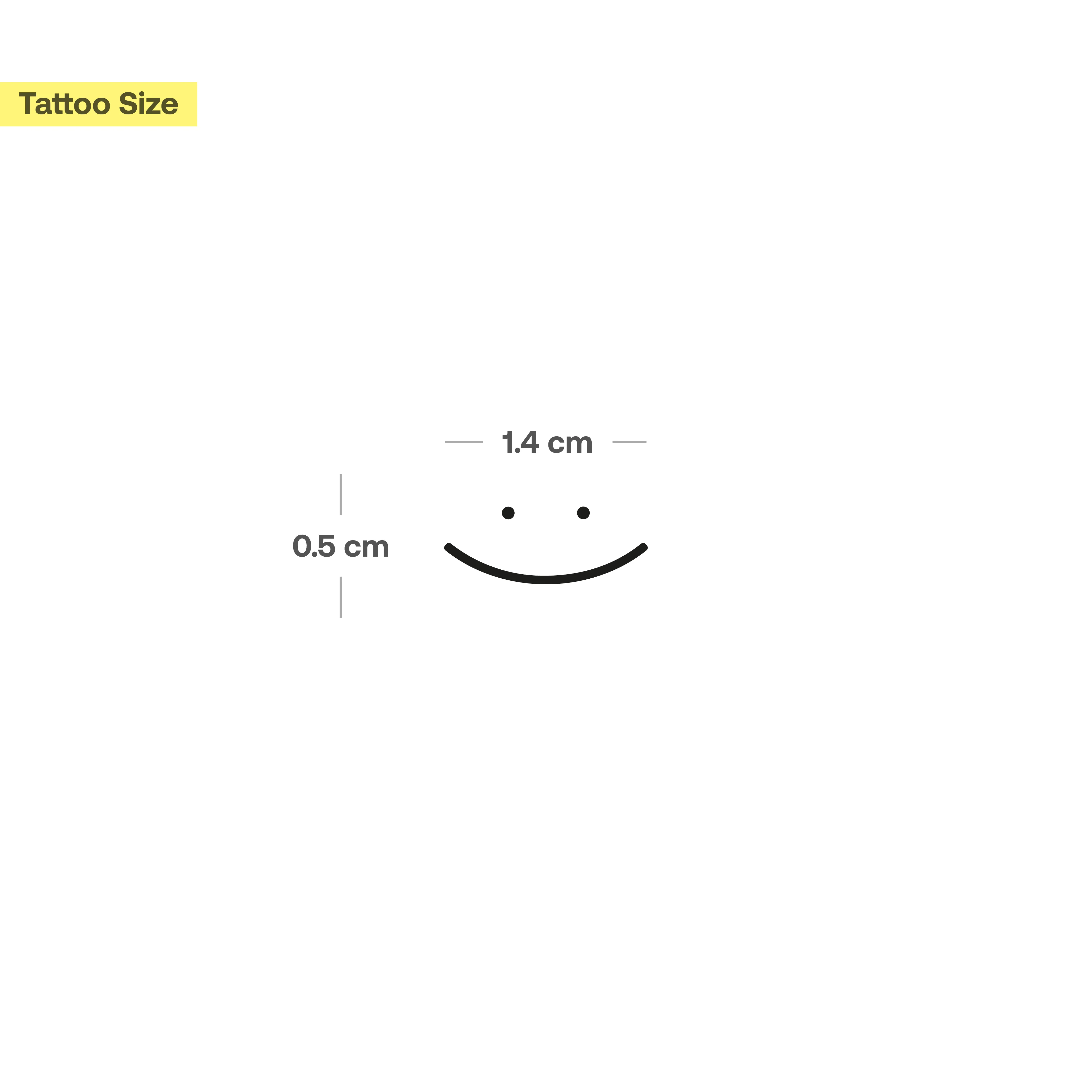 Tatouage Smiley - Image 3