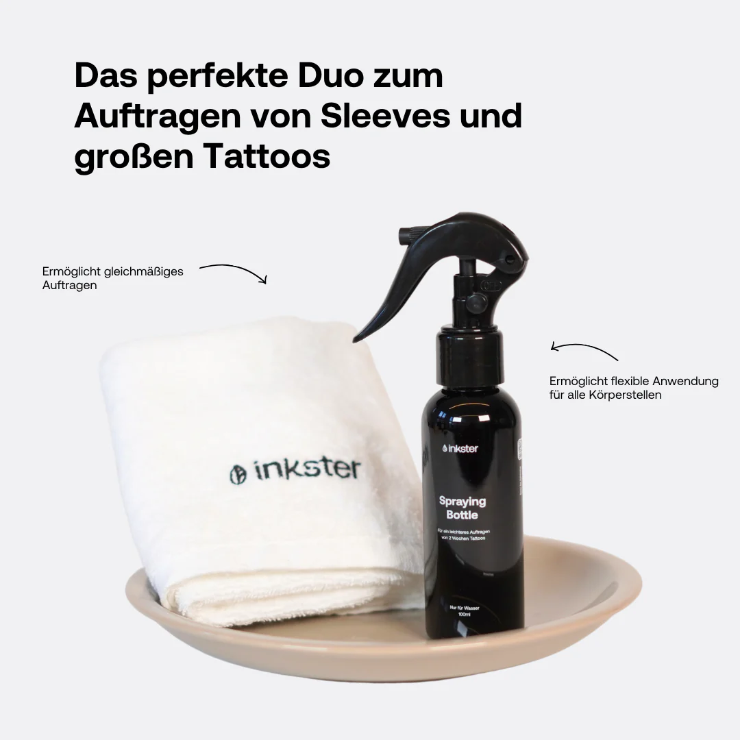 Spray pour application flexible des grands tatouages - Image 5