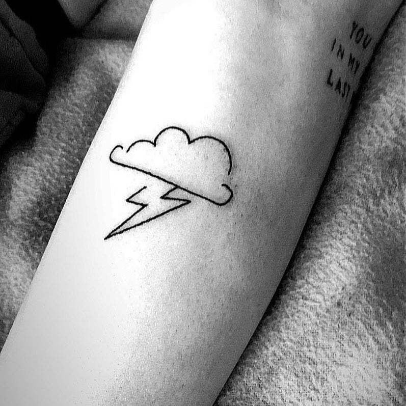 tatouage d'orage