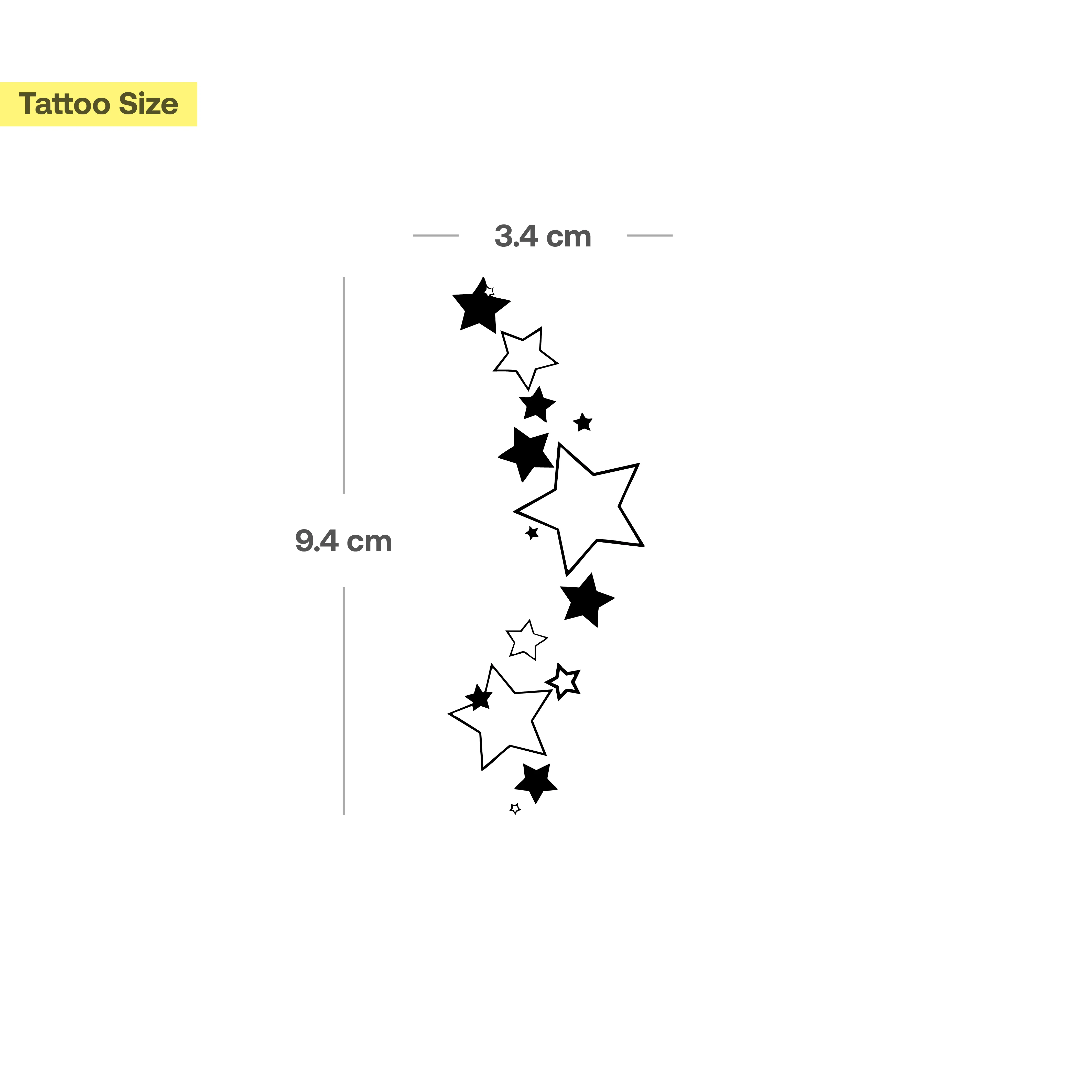 Tatouage Chemin d'Étoiles - Image 3