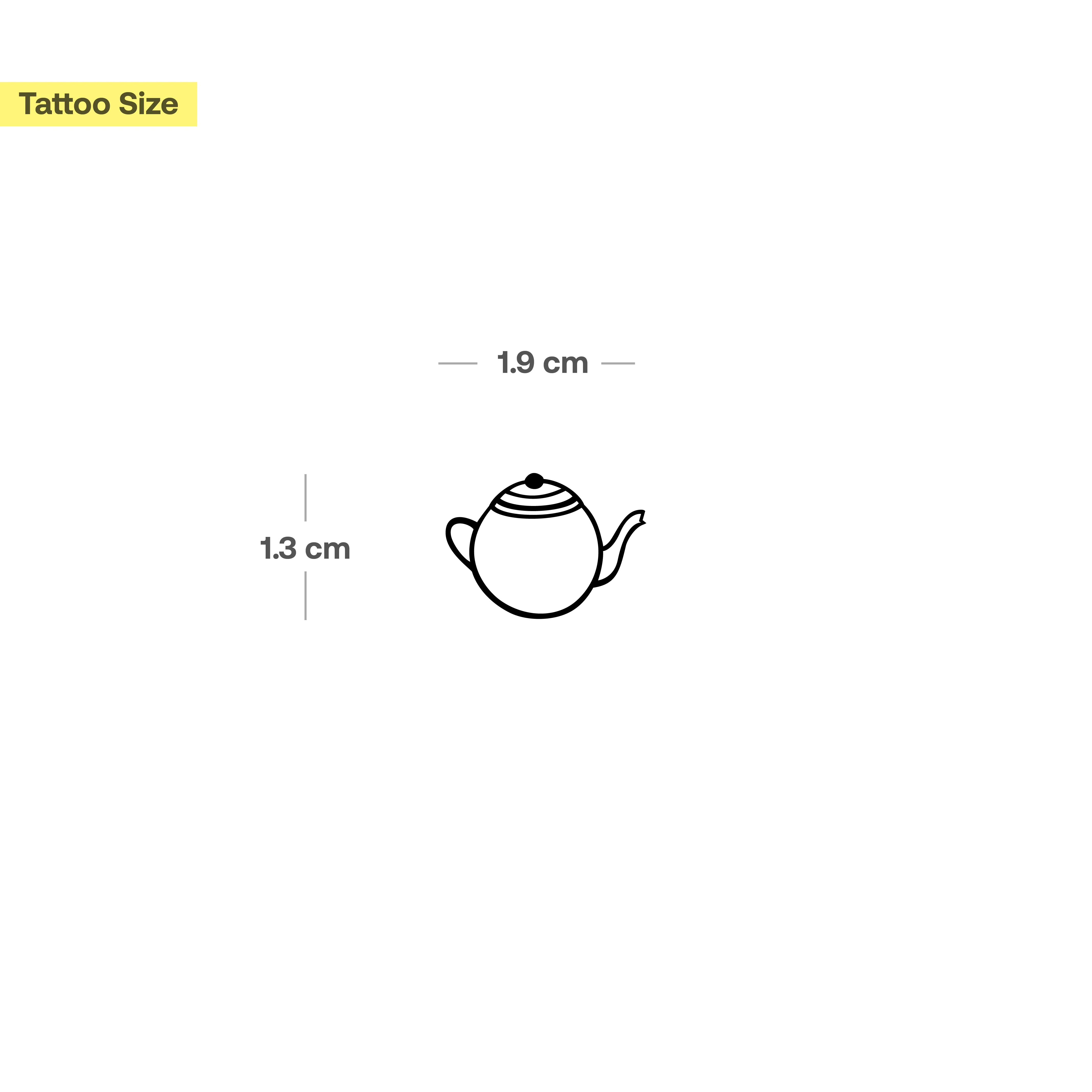 tatouage de cafetière - Image 3