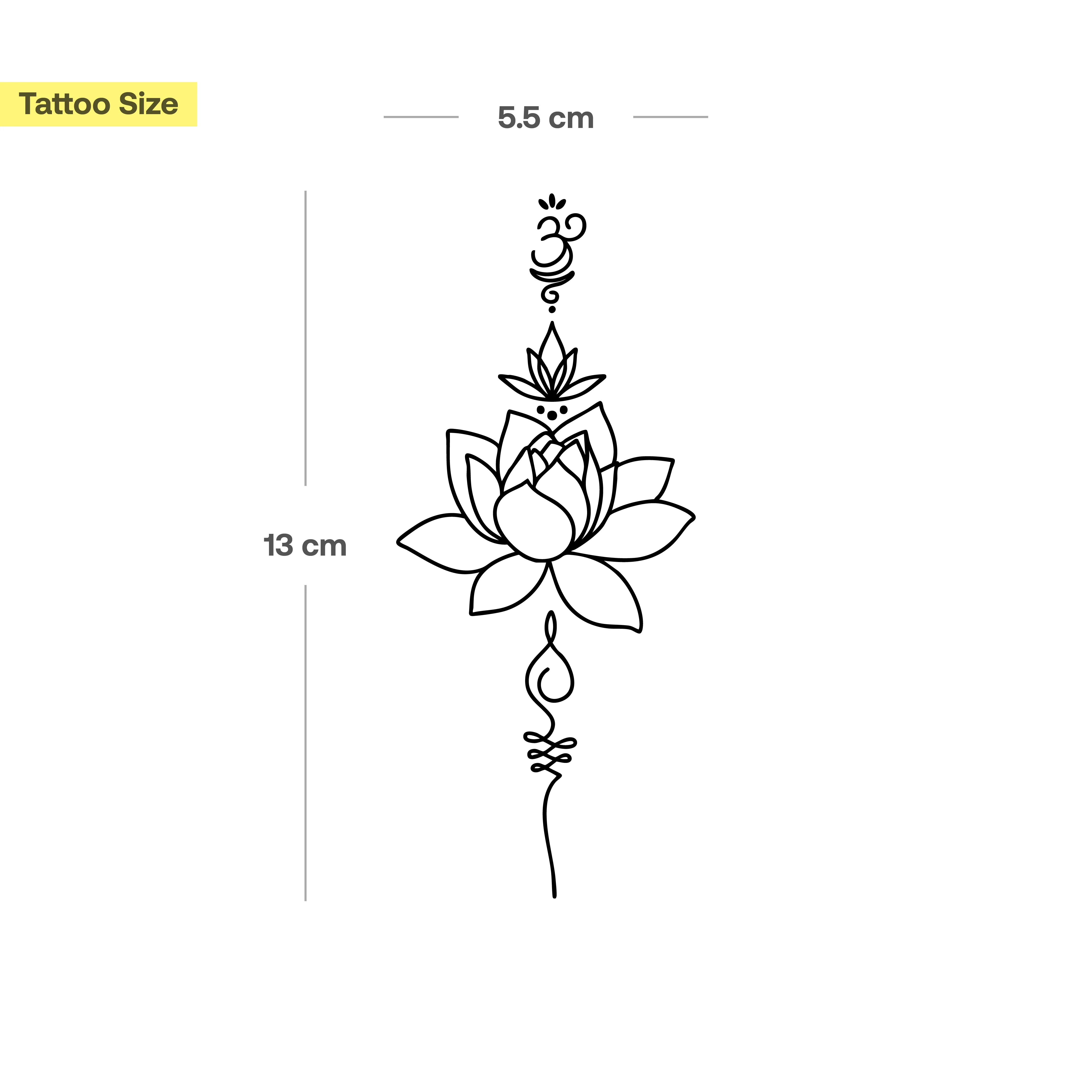 Tatouage d'Ornements Spirituels - Image 3