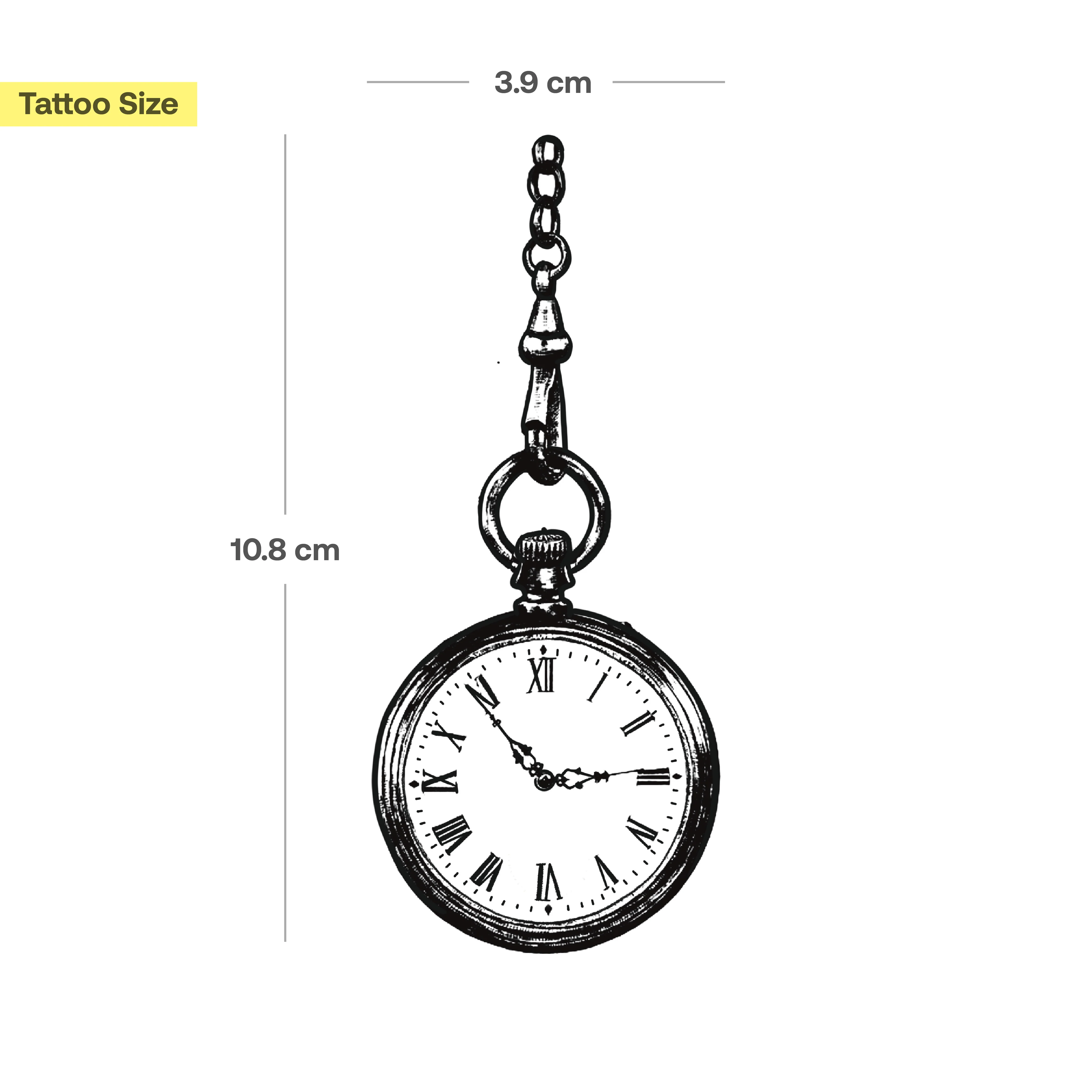 Tatouage Montre de poche - Image 3