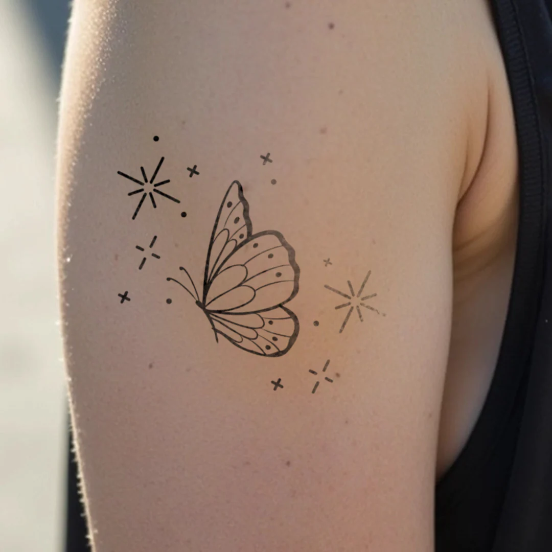 Tatouage Papillon 2000