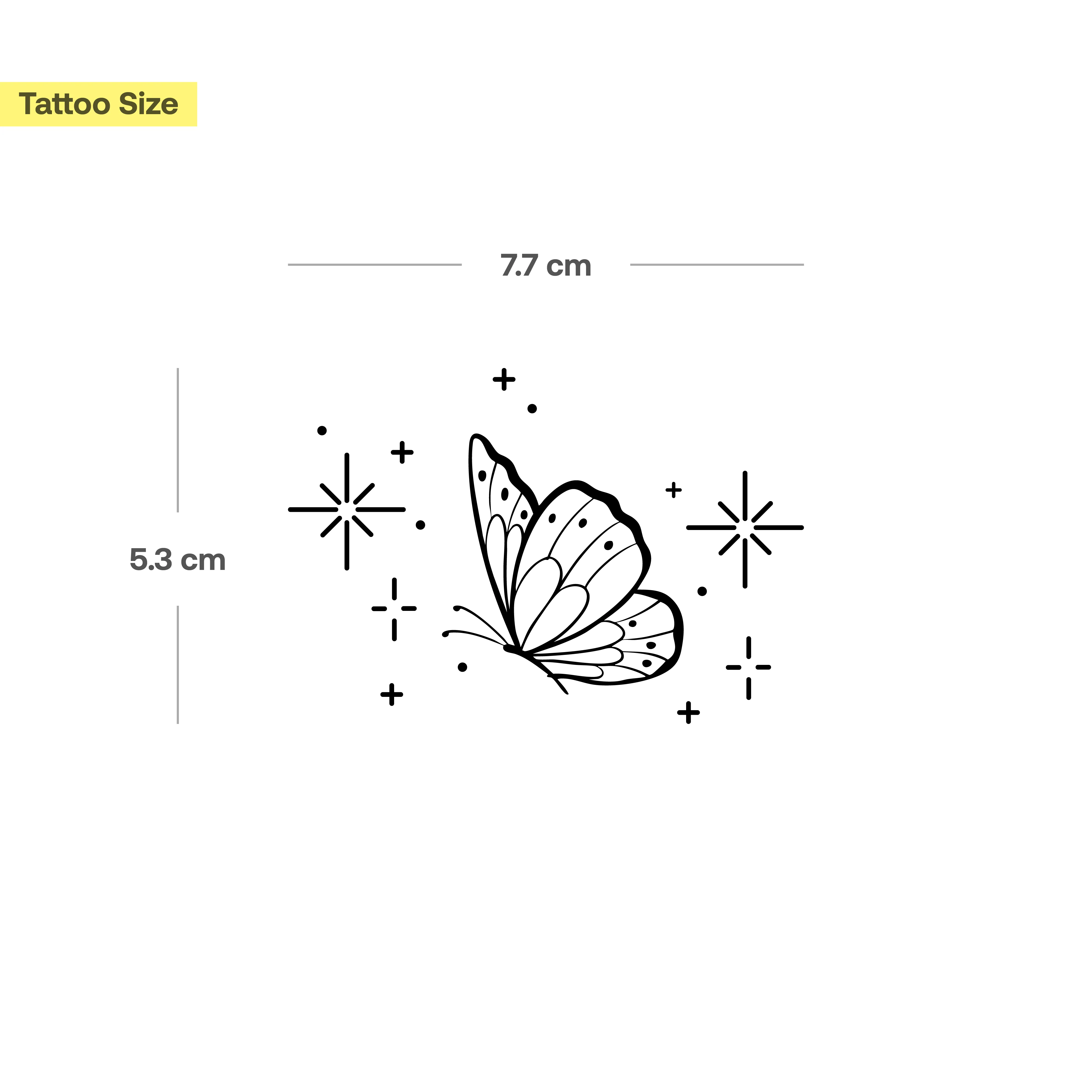 Tatouage Papillon 2000 - Image 3