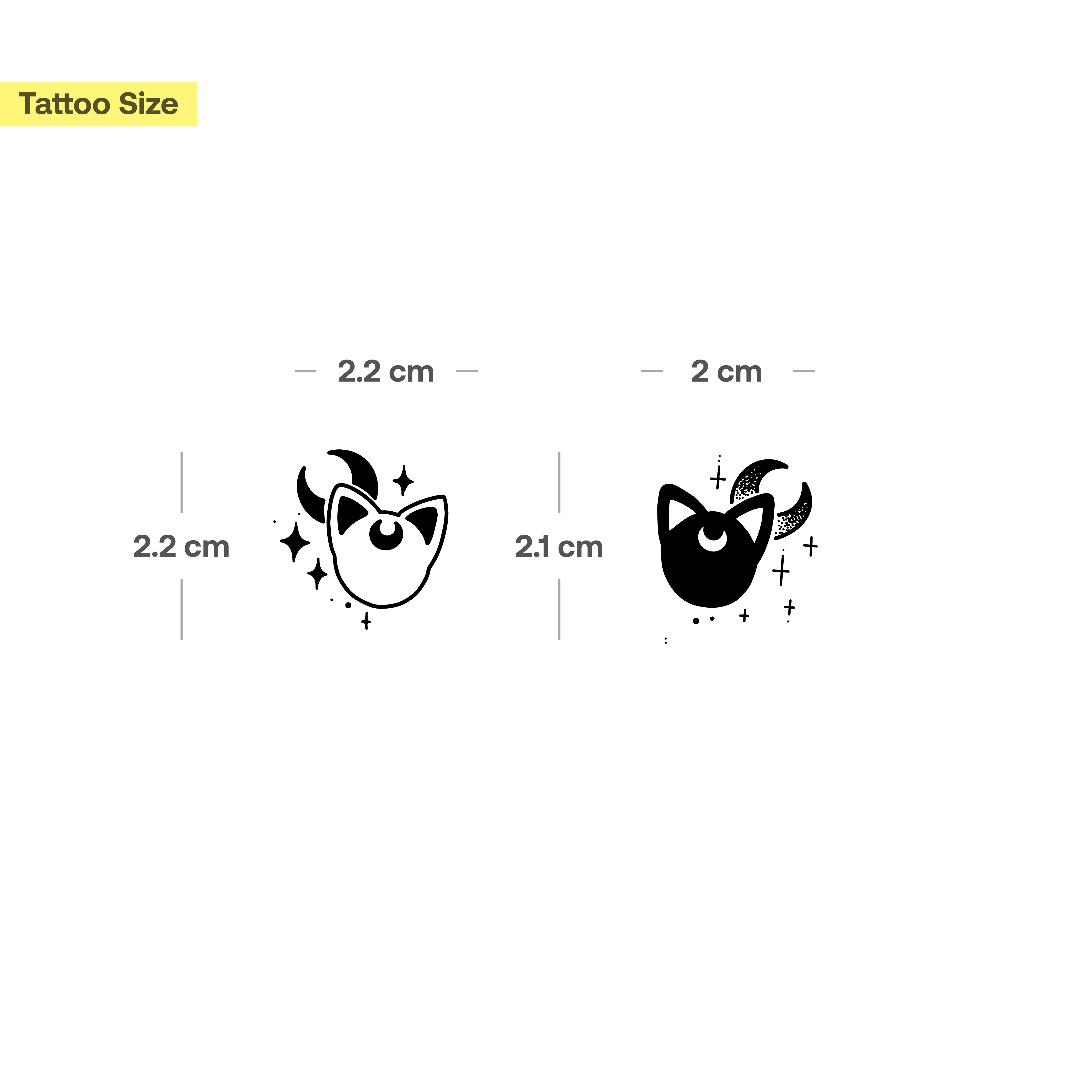 Tatouages de chats pour partenaires - Image 3