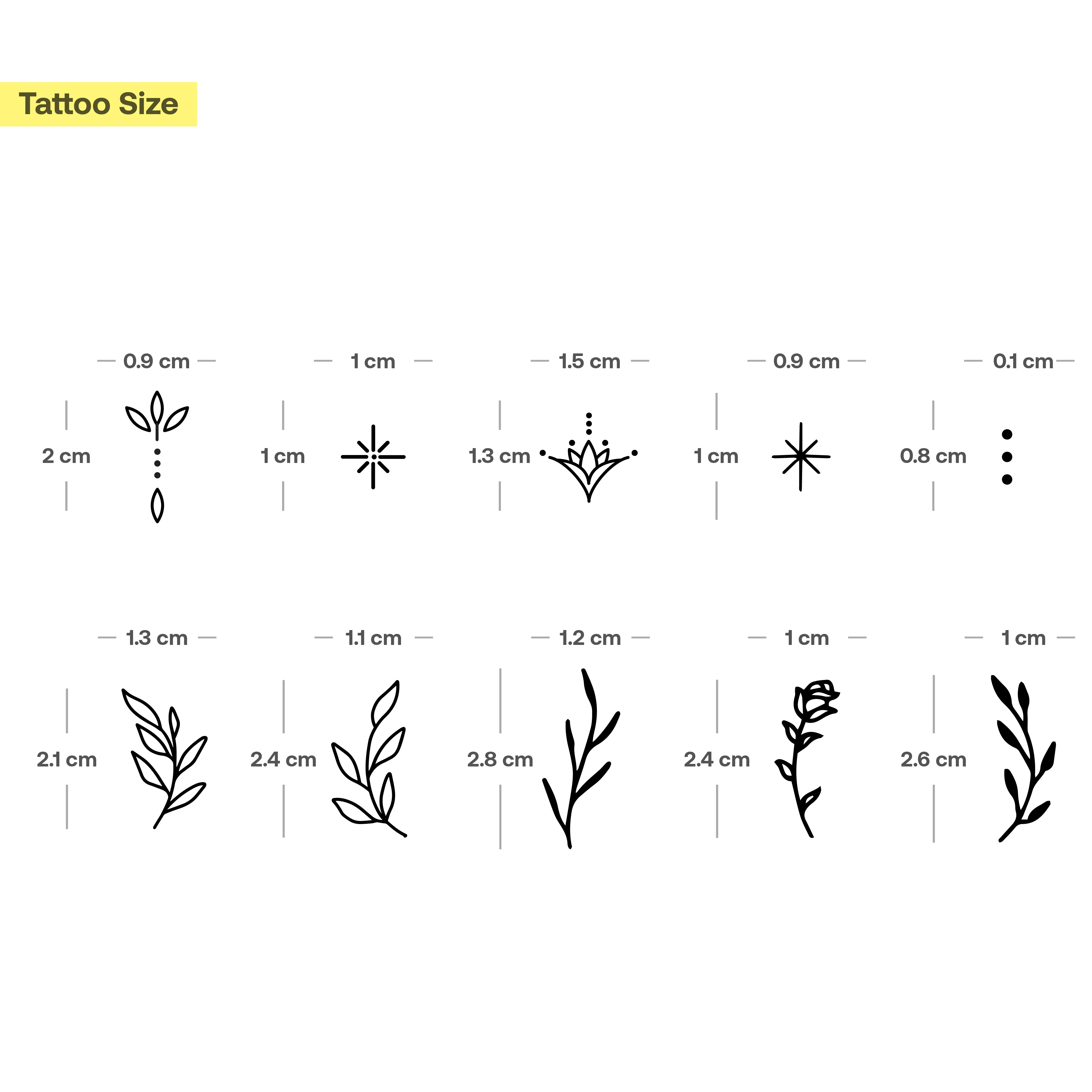 Tatouages Floraux de Doigts - Image 3