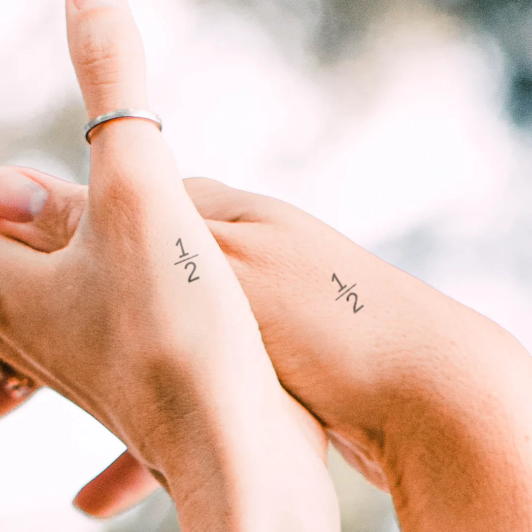 Tatouages pour partenaires 1/2