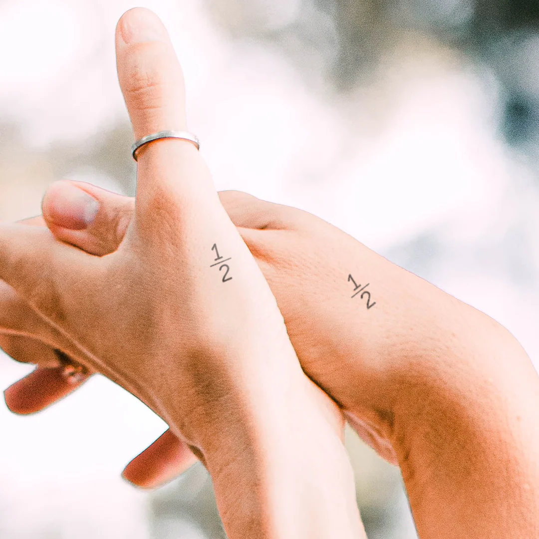 Tatouages pour partenaires 1/2