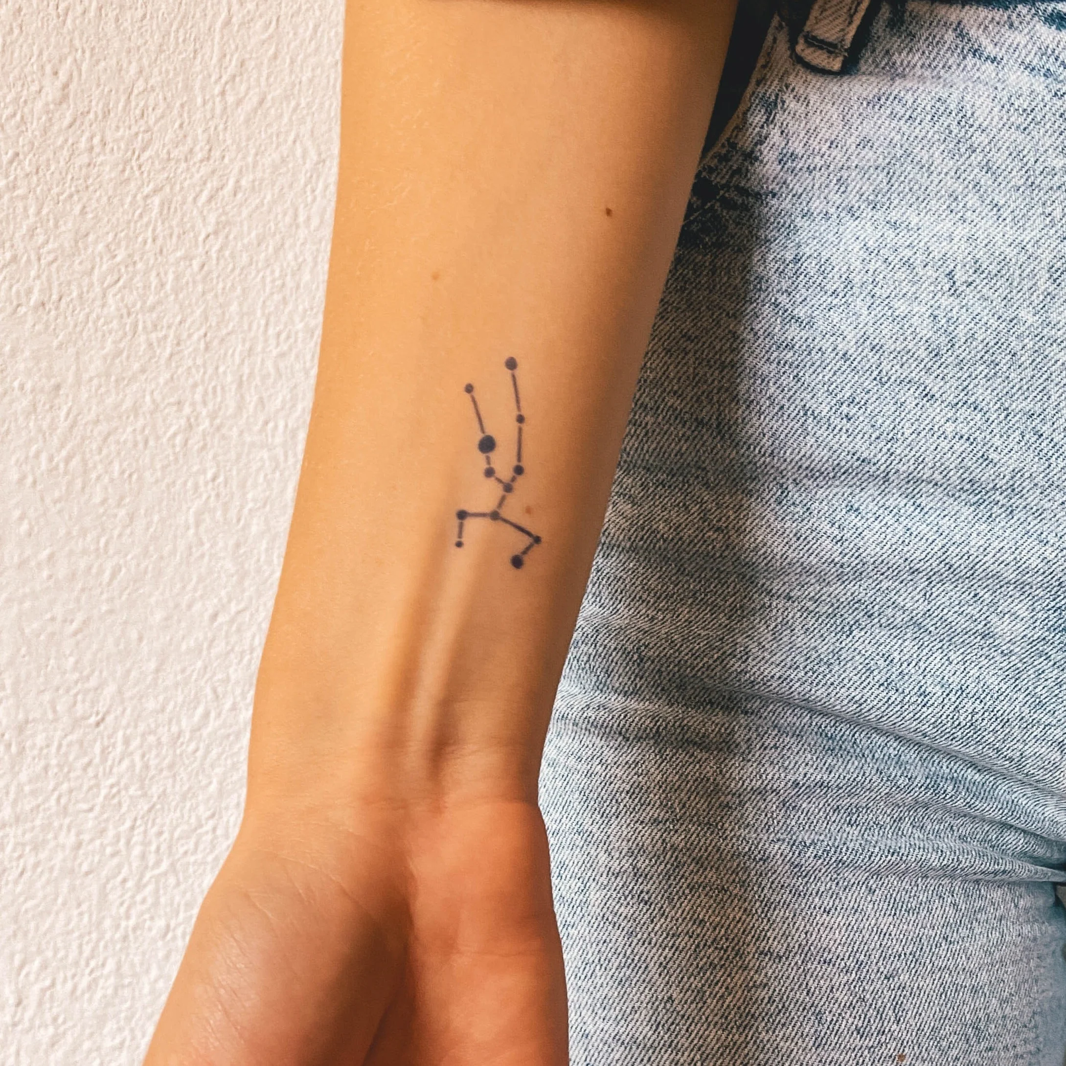 Le tatouage de la constellation du Taureau