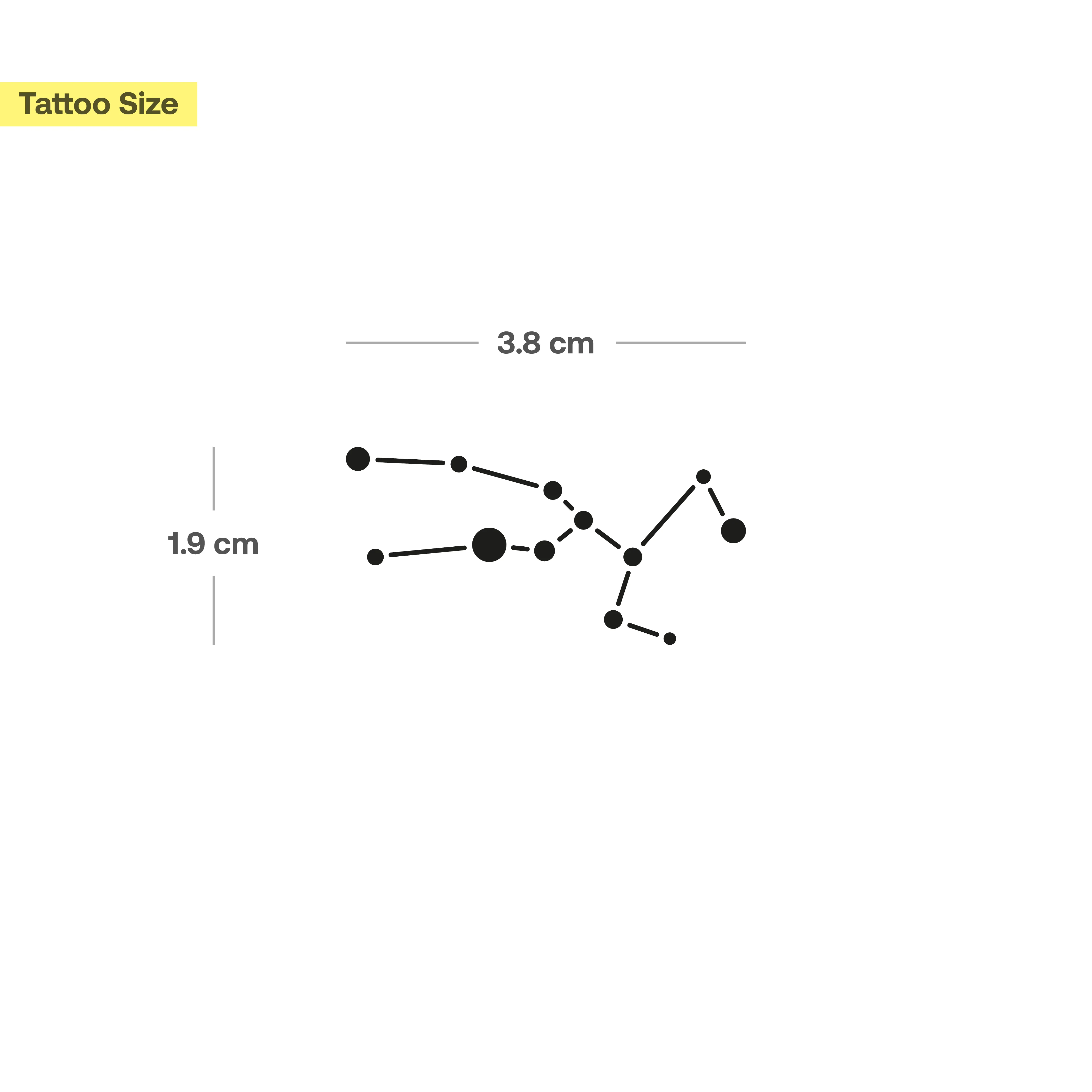 Le tatouage de la constellation du Taureau - Image 3