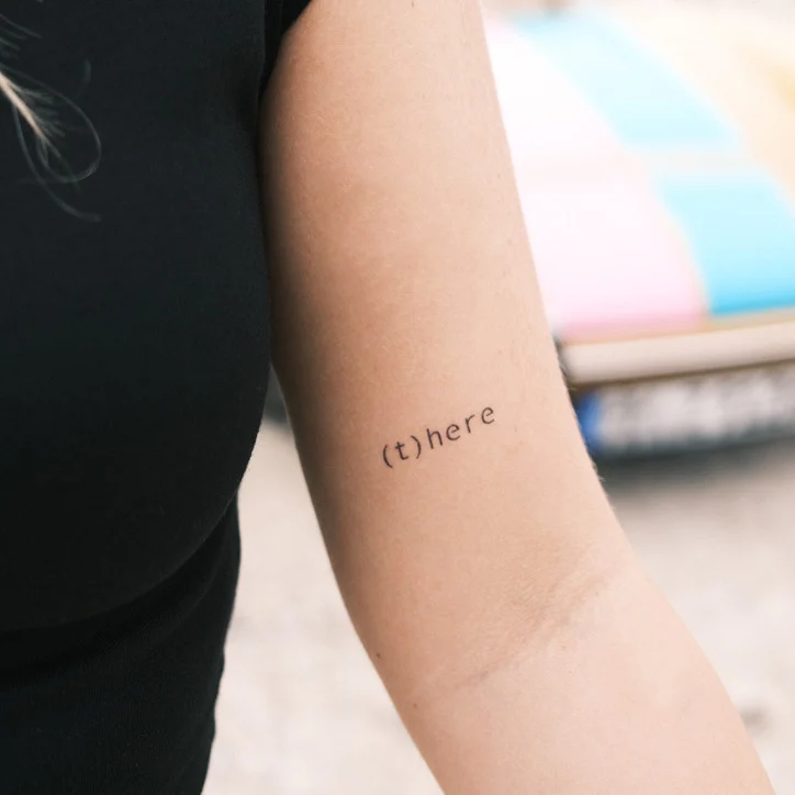 Tatouage (t)here