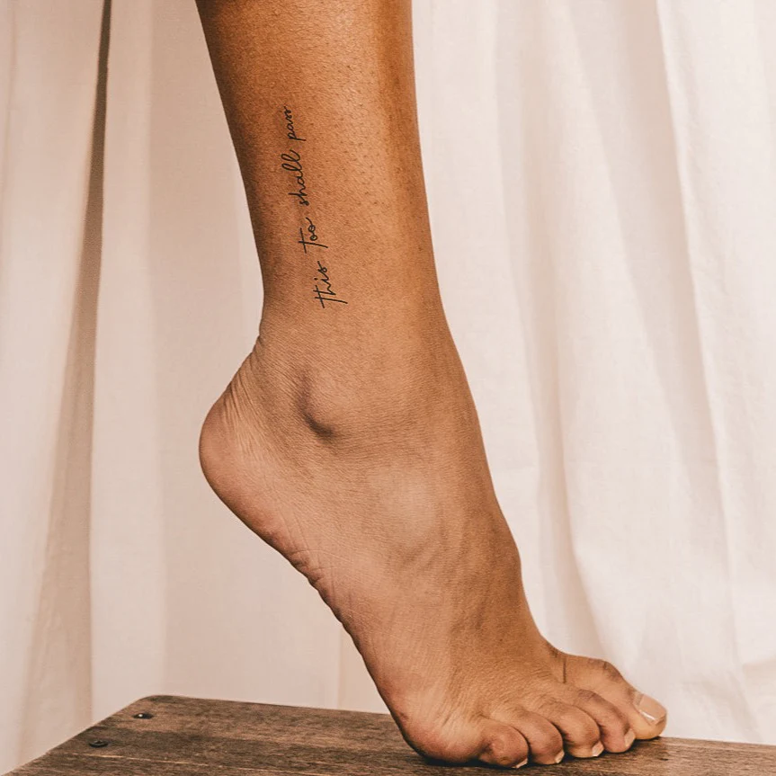 This to shall pass tatouage
