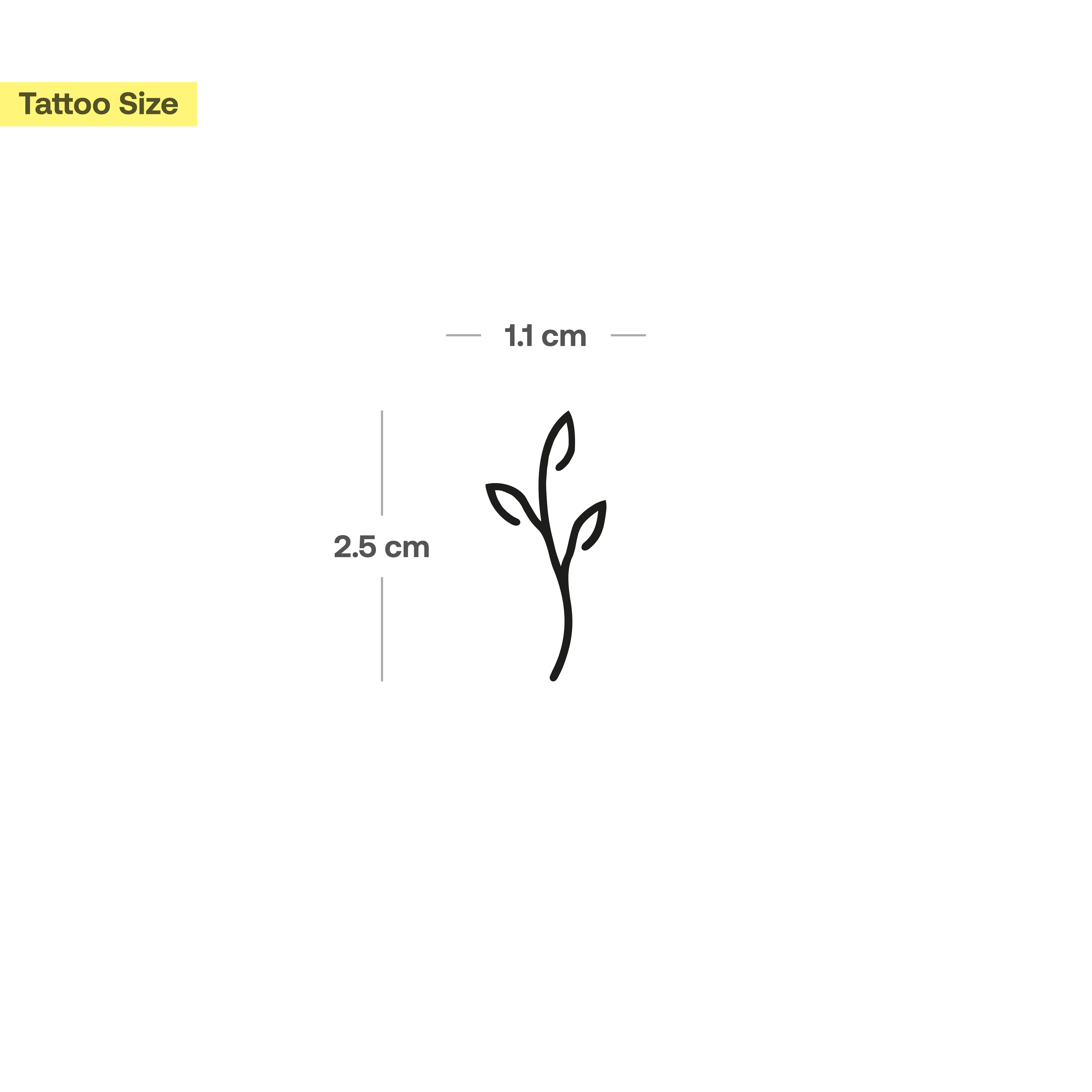 Petit tatouage de semis - Image 3