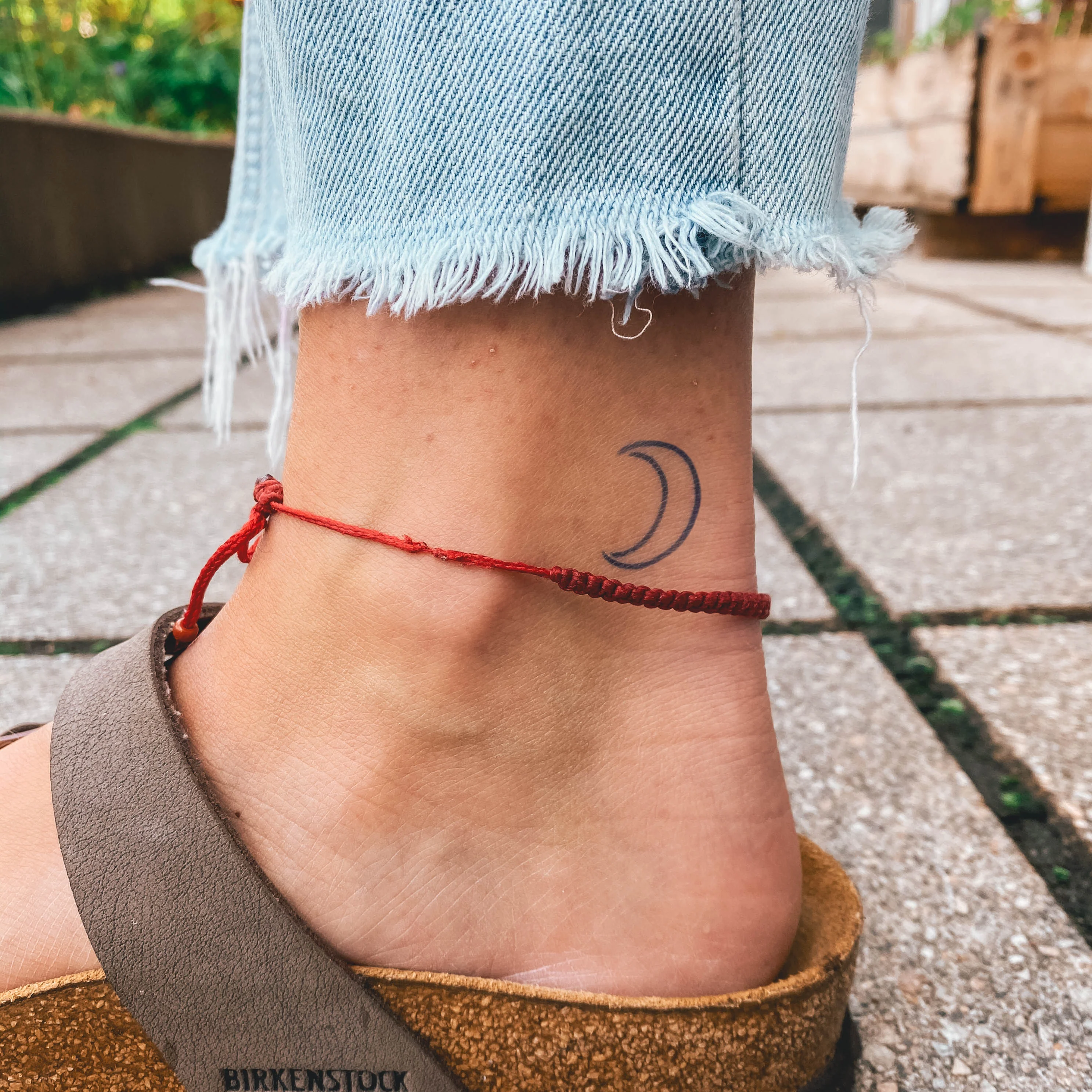 Petit tatouage de lune