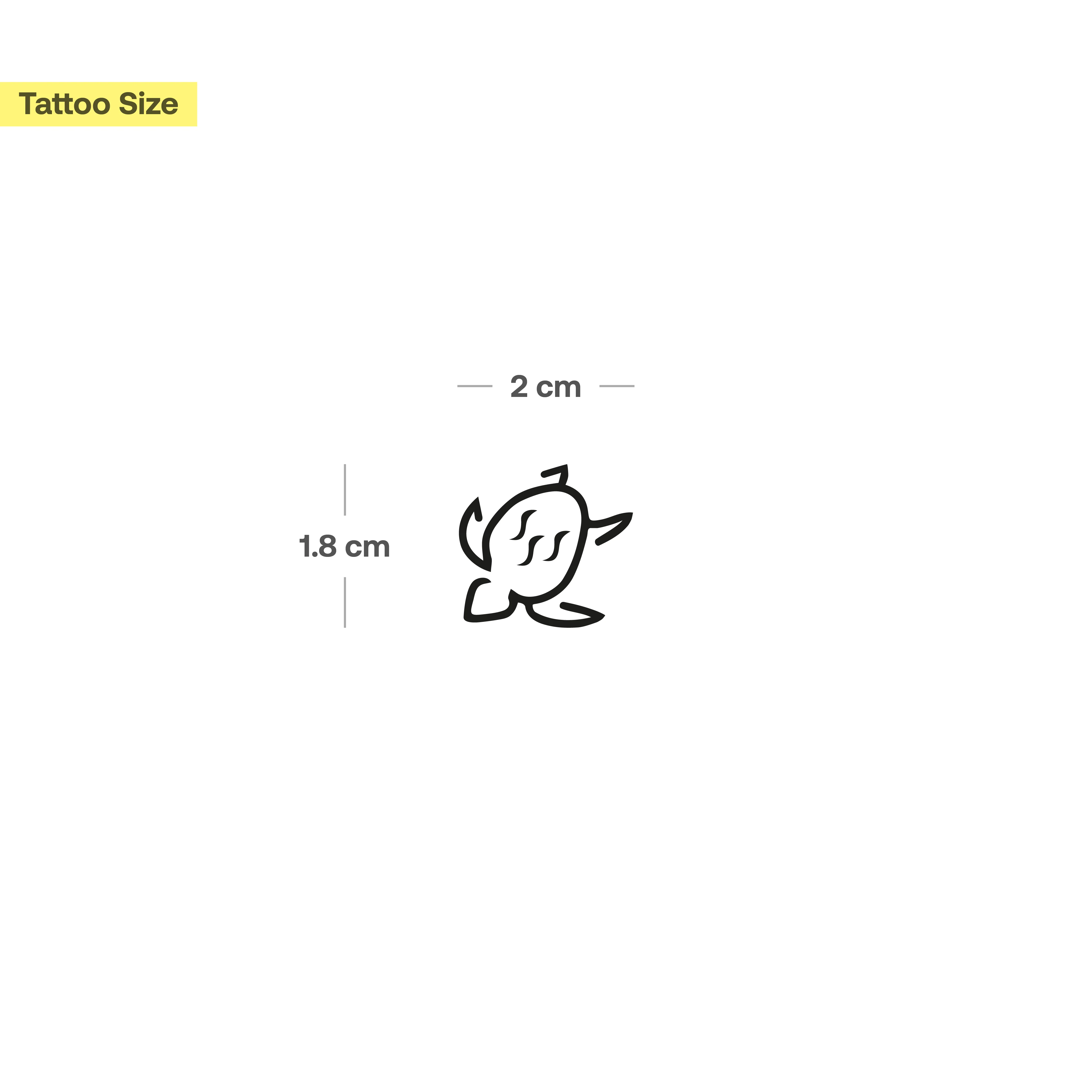 Tatouage petite tortue - Image 3