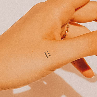 Tatouage inachevé