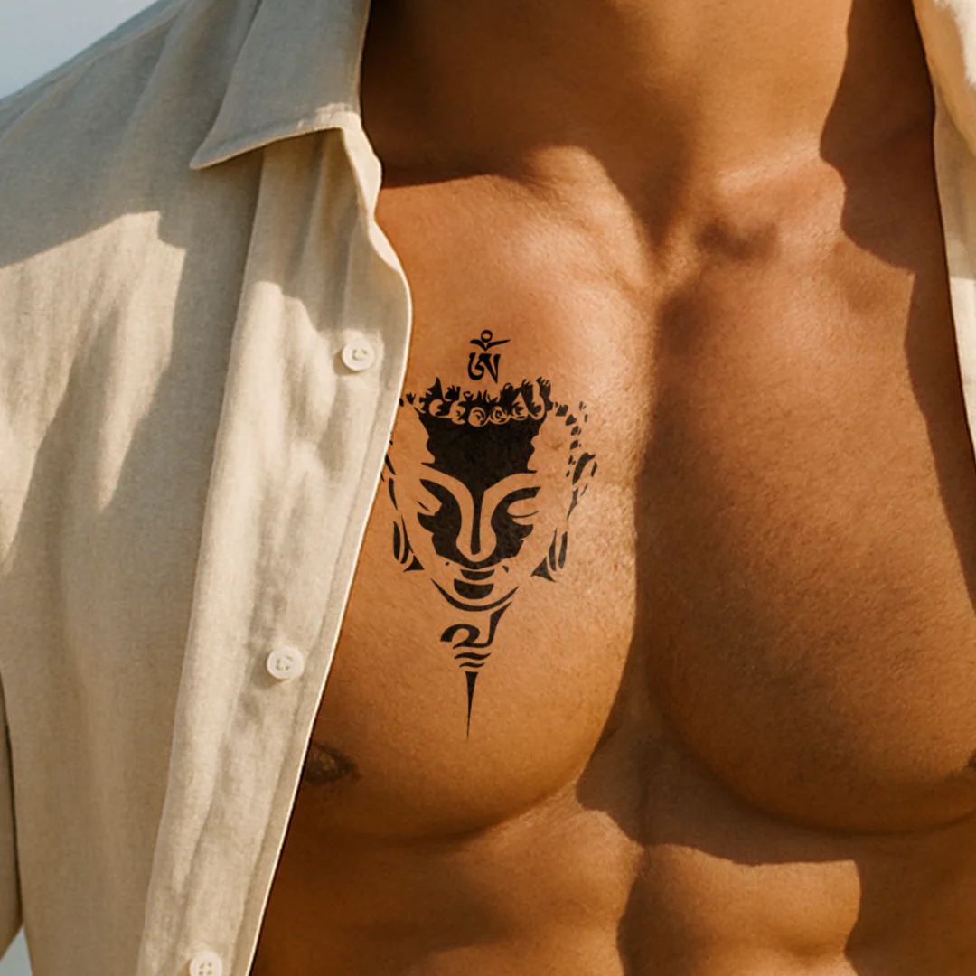 Visage de Bouddha