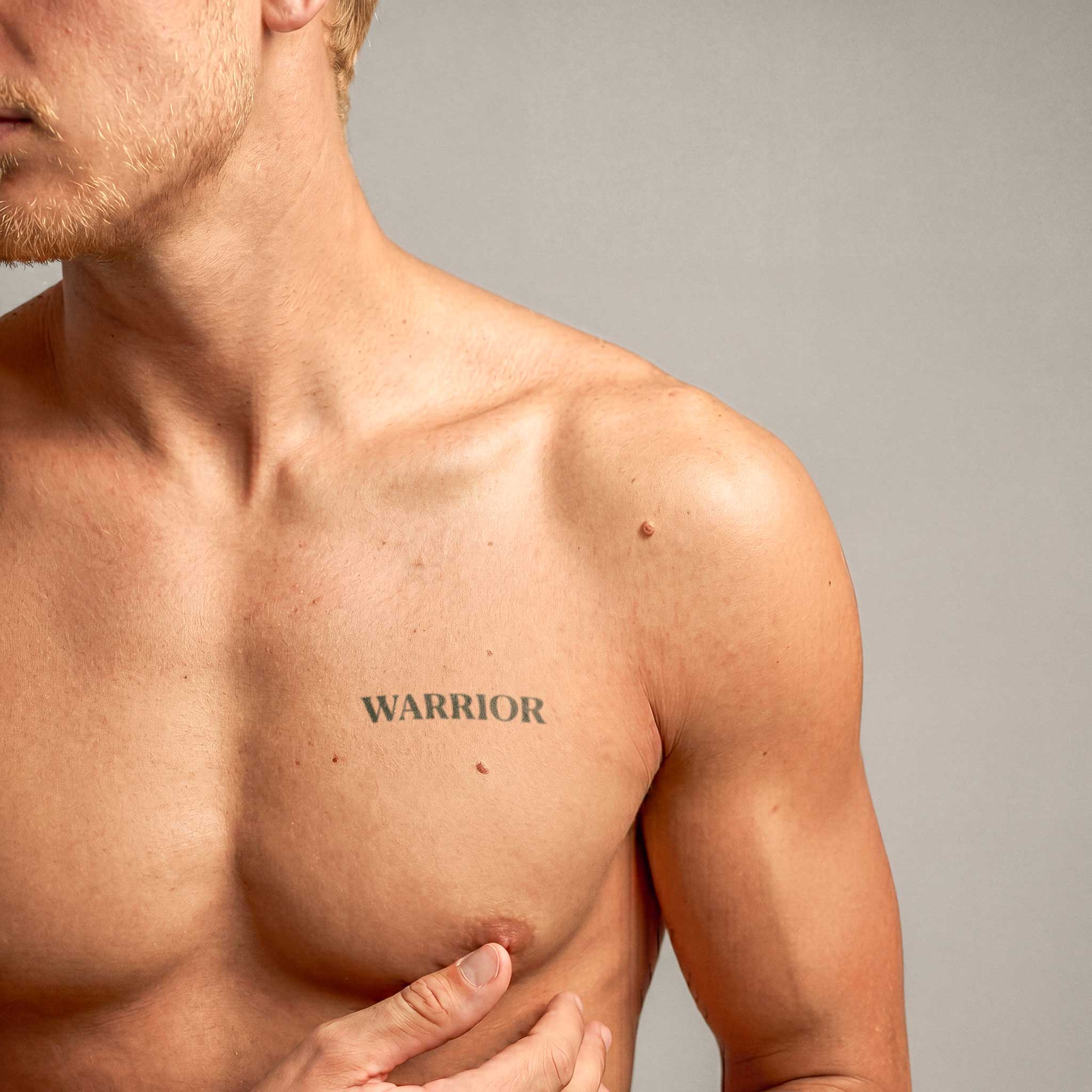 Tatouage "Warrior Bold"