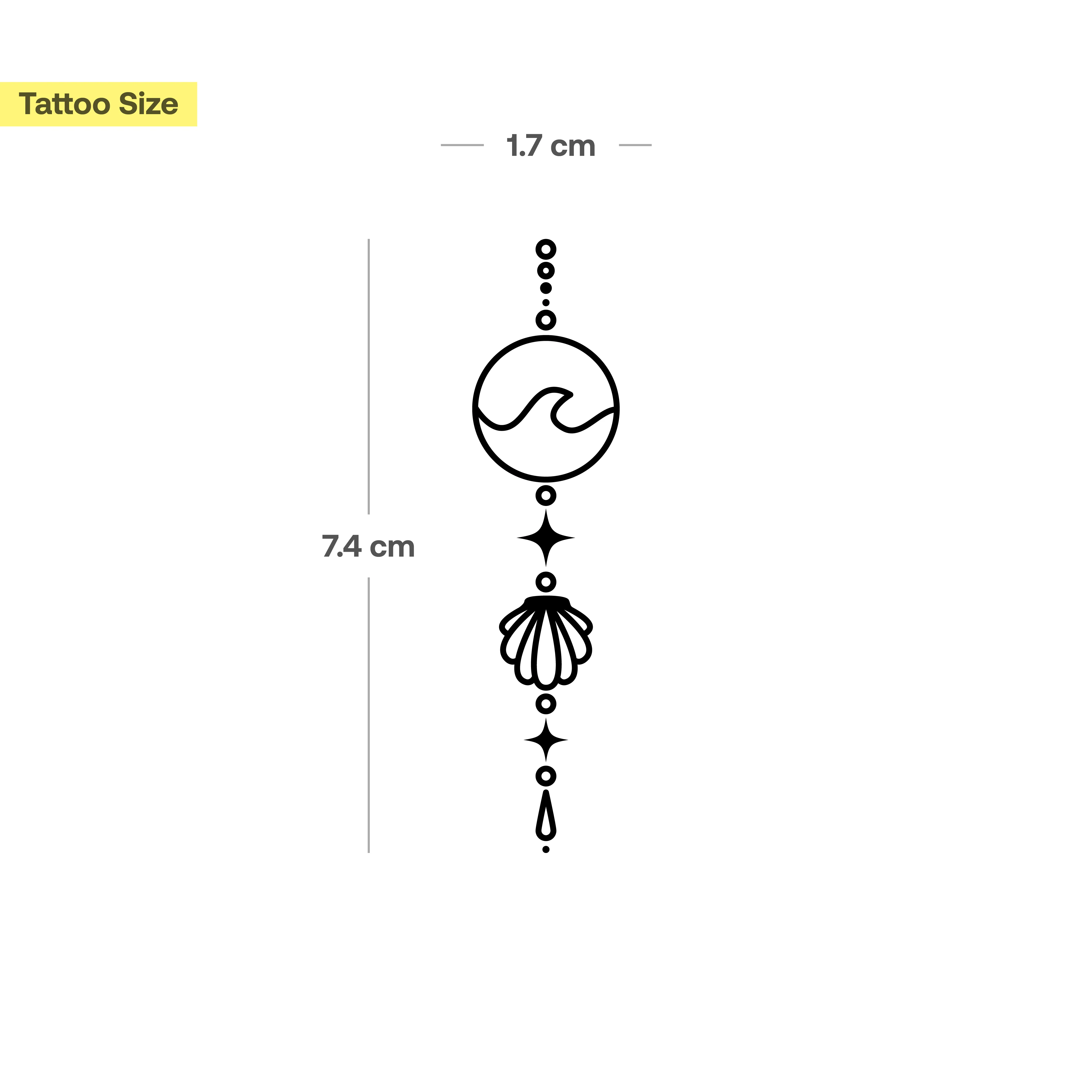 ornement de vague - Image 3