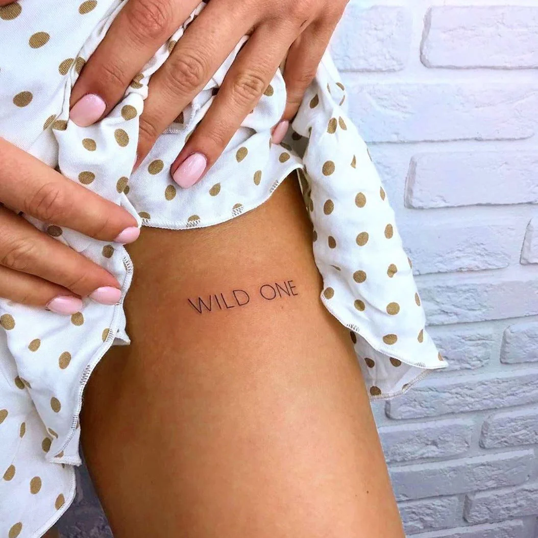 Wild one Tatouage - Image 4