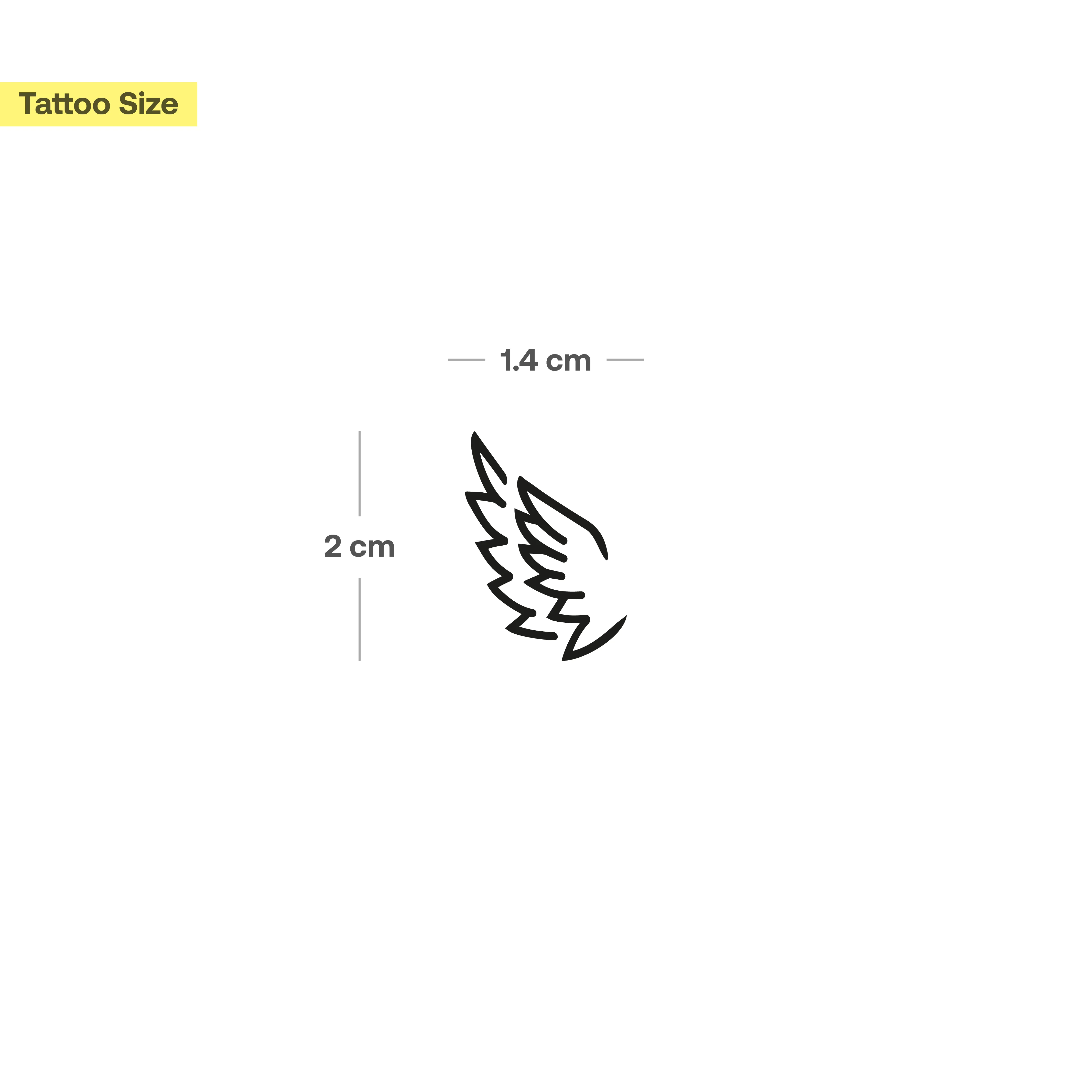 tatouage d'aile - Image 3
