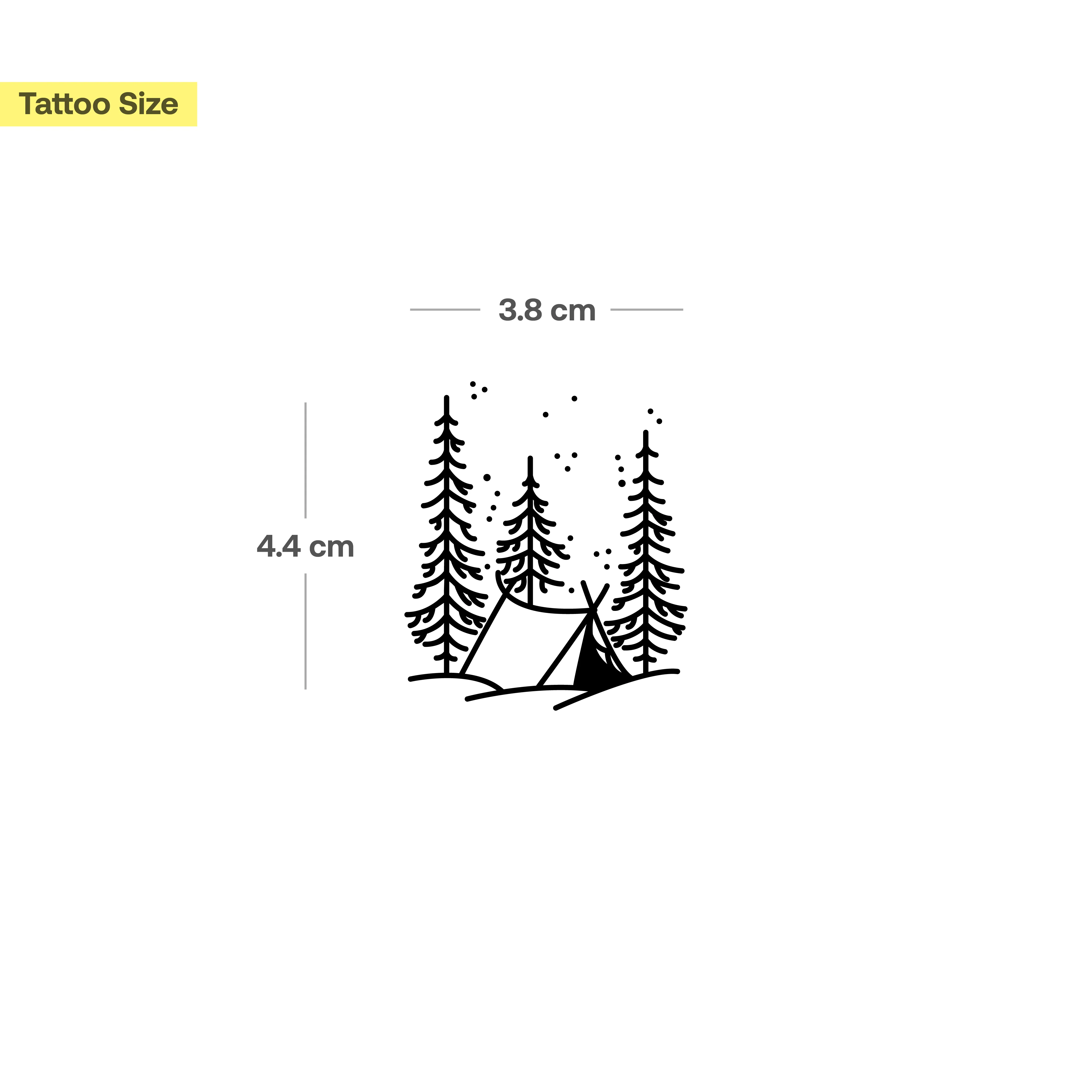 tente et arbres - Image 3